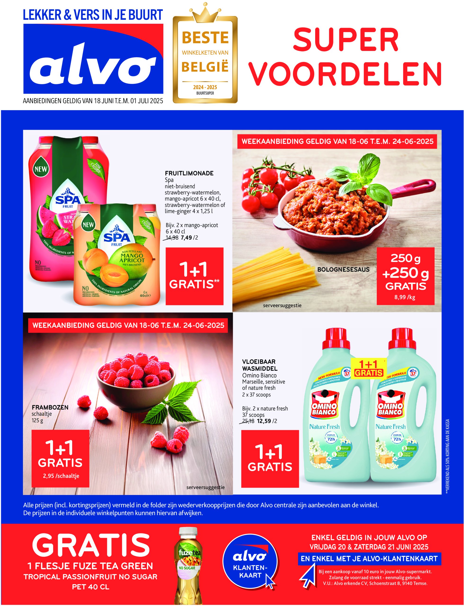 alvo - Alvo folder geldig vanaf 18/06 - 01/07