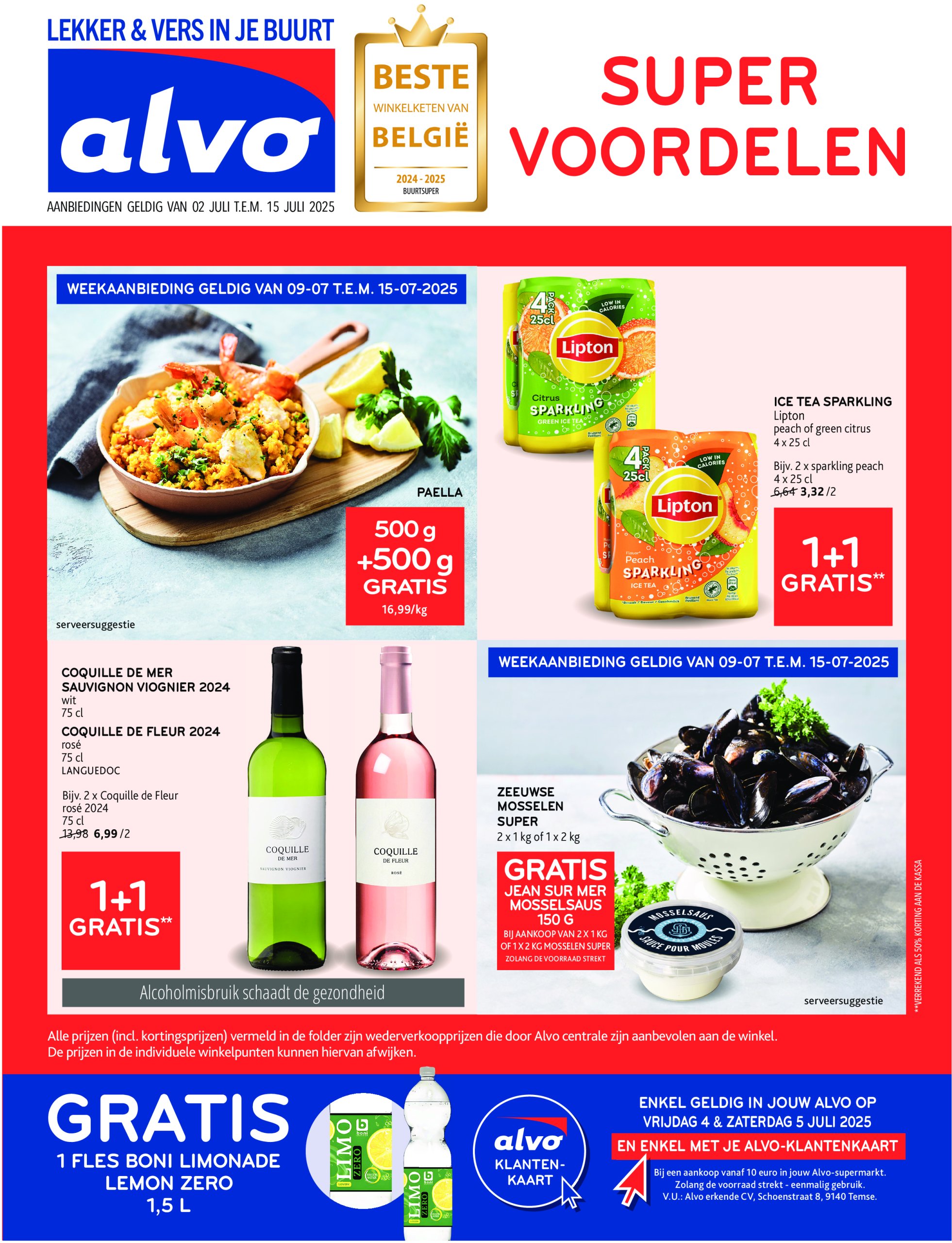 alvo - Alvo folder geldig vanaf 02/07 - 15/07