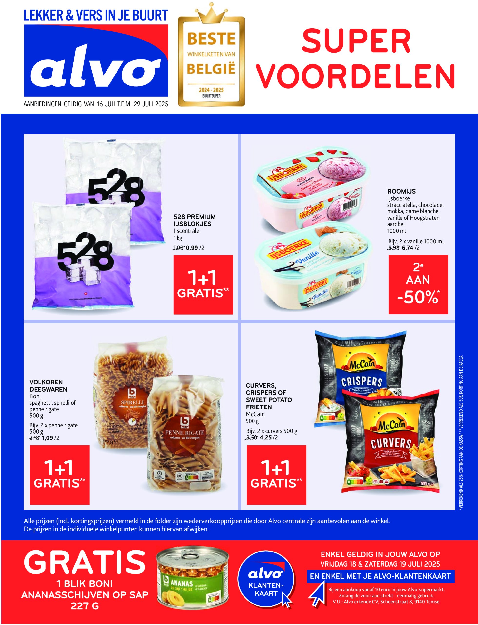alvo - Alvo folder geldig vanaf 16/07 - 29/07