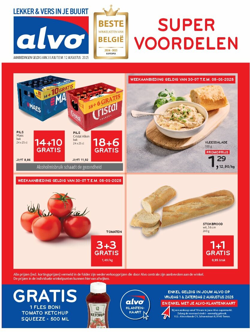 alvo - Alvo folder geldig vanaf 30/07 - 12/08 - page: 1