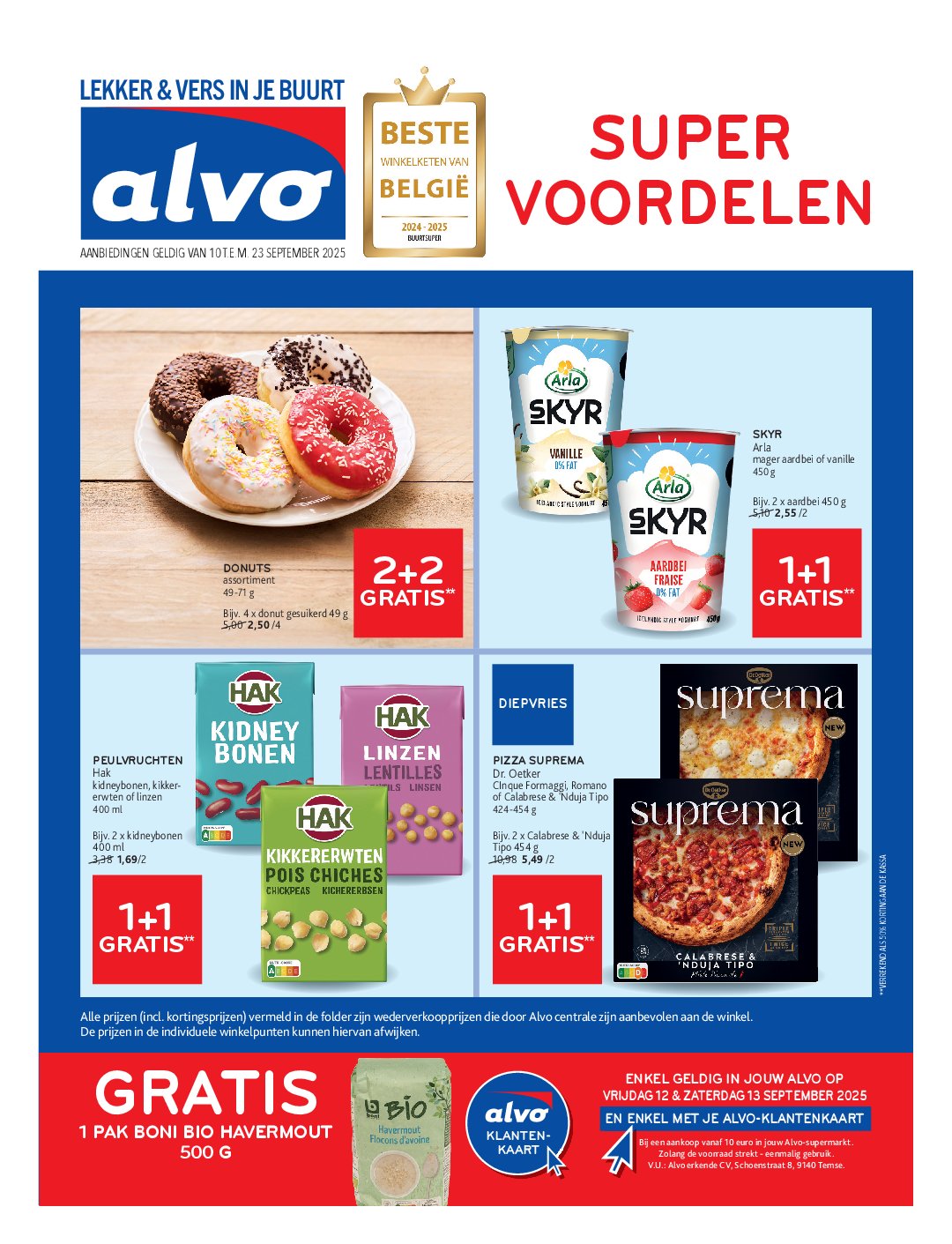 alvo - Alvo folder geldig vanaf 10/09 - 23/09 - page: 1