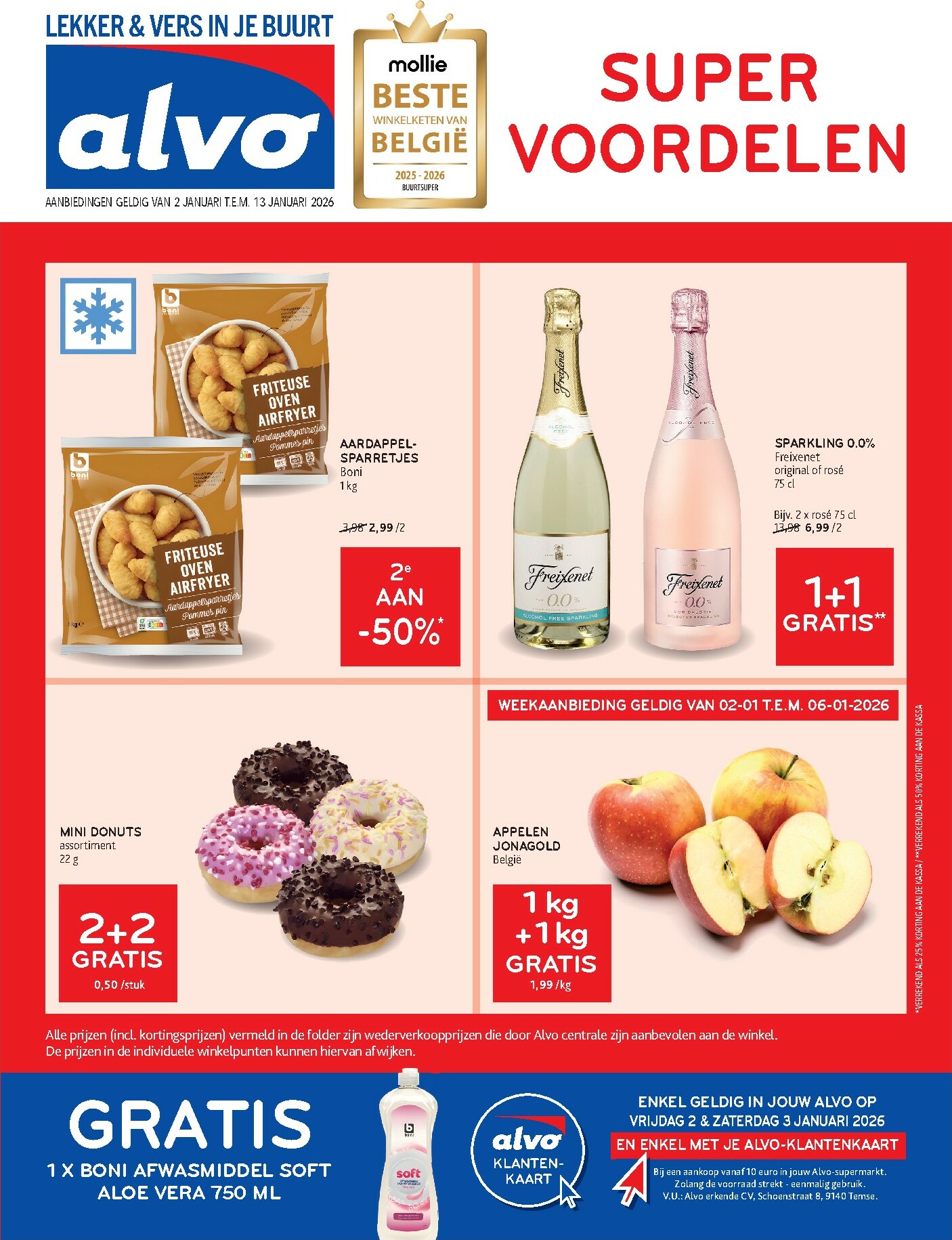 alvo - De Alvo folder geldig vanaf 02/01 t/m 13/01 - page: 1