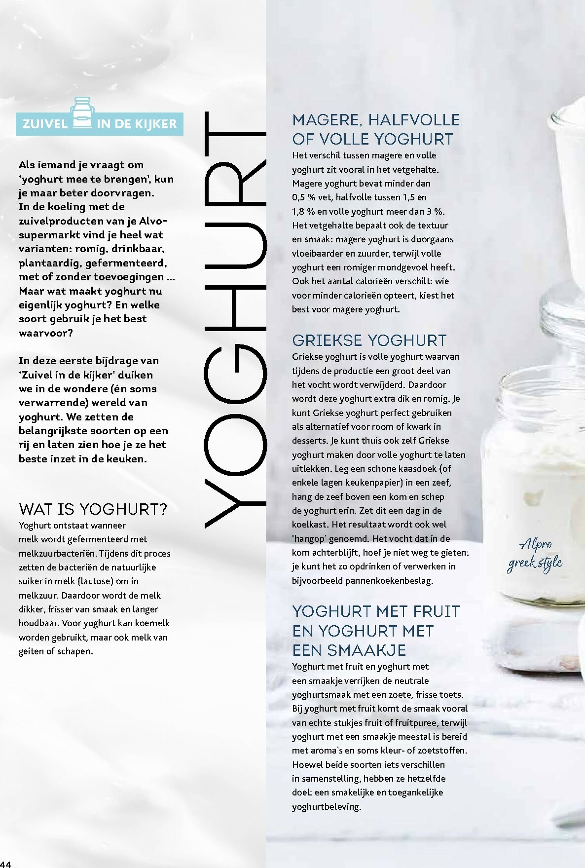 alvo - De Alvo - Gusto folder geldig vanaf 01/01 t/m 31/03 - page: 44