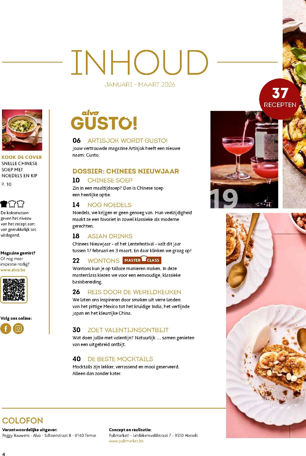 alvo - De Alvo - Gusto folder geldig vanaf 01/01 t/m 31/03 - page: 4