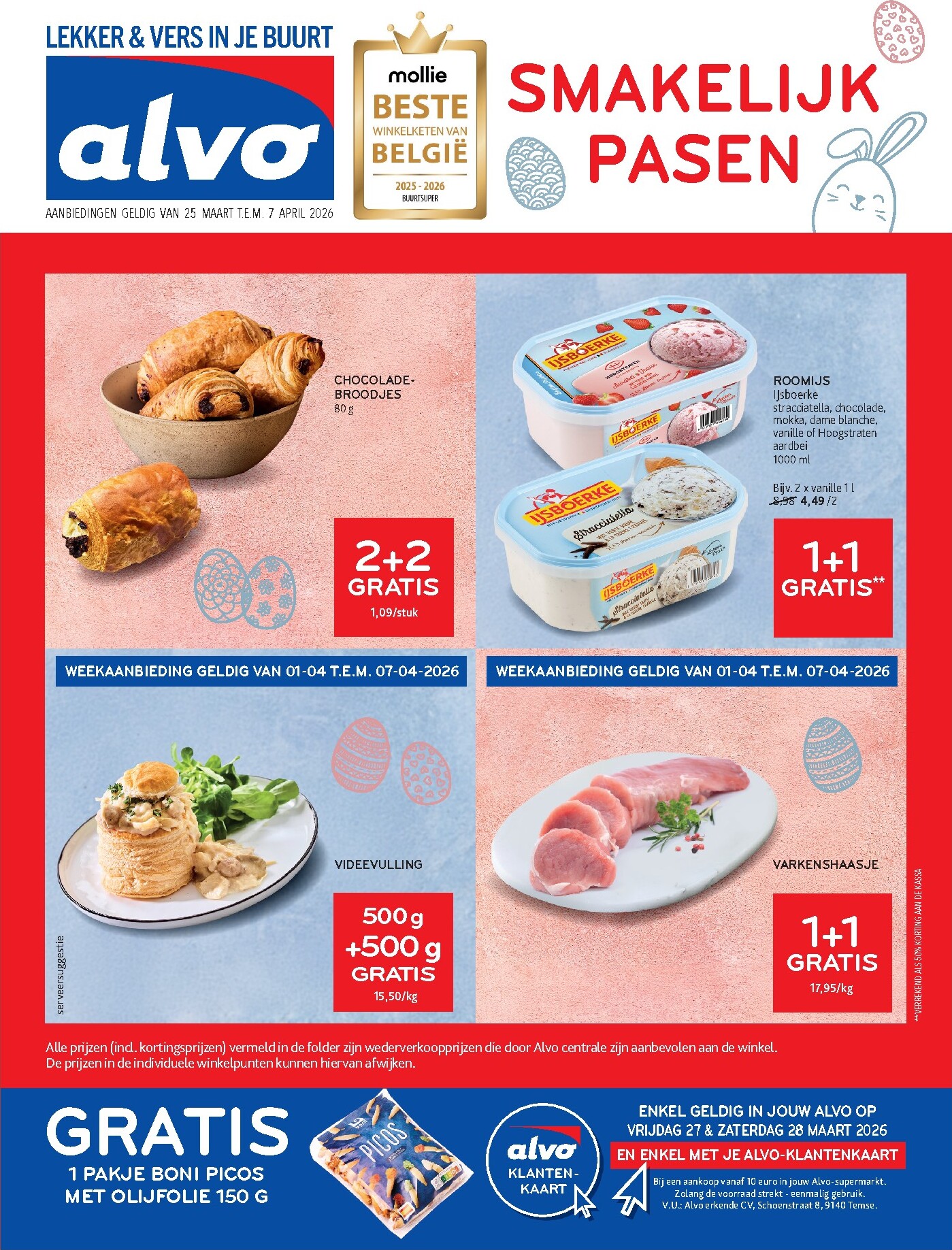 alvo - De Alvo folder geldig vanaf 25/03/2026 t/m 07/04/2026