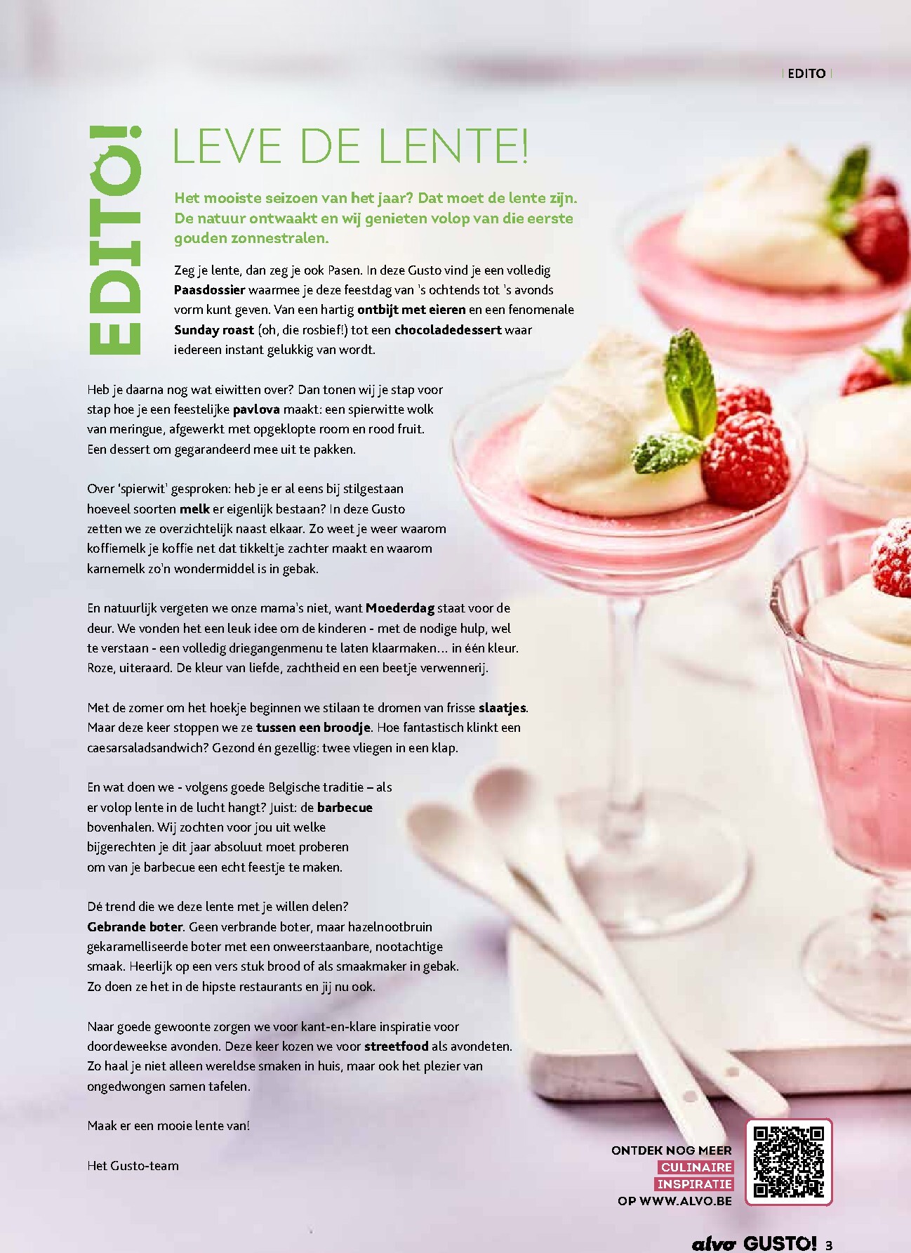 alvo - De Alvo - Gusto folder geldig vanaf 25/03/2026 t/m 31/05/2026 - page: 3