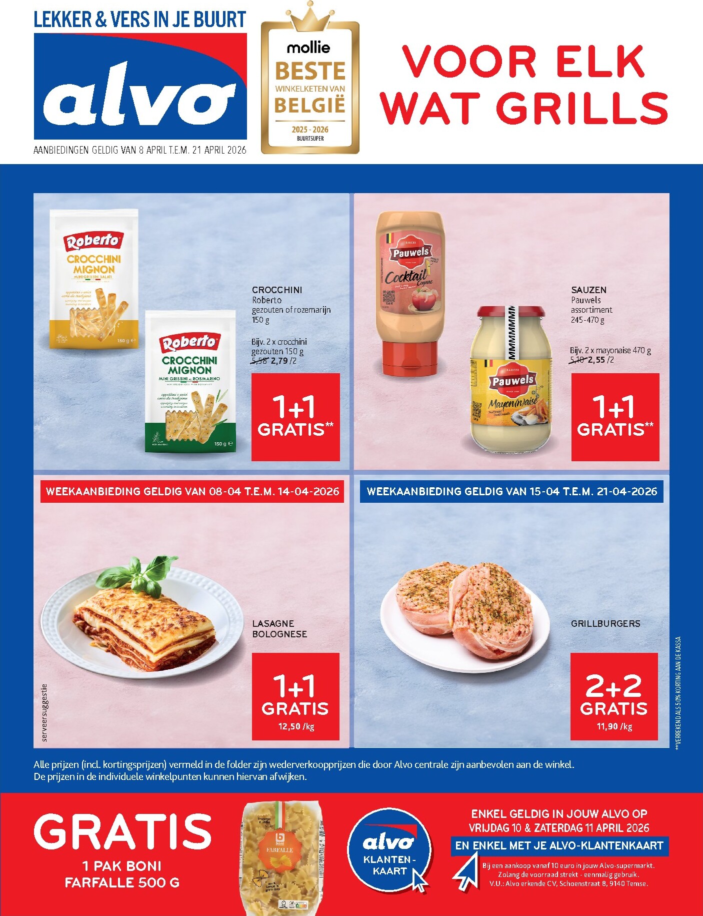 alvo - Huidige Alvo folder geldig van woensdag 08/04/2026 tot dinsdag 21/04/2026