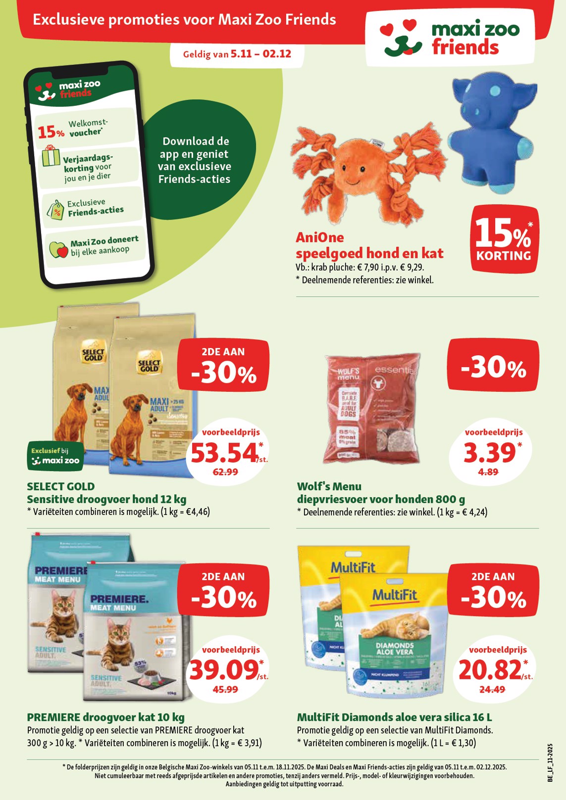 maxizoo - De Maxizoo folder geldig vanaf 05/11 t/m 02/12 - page: 11