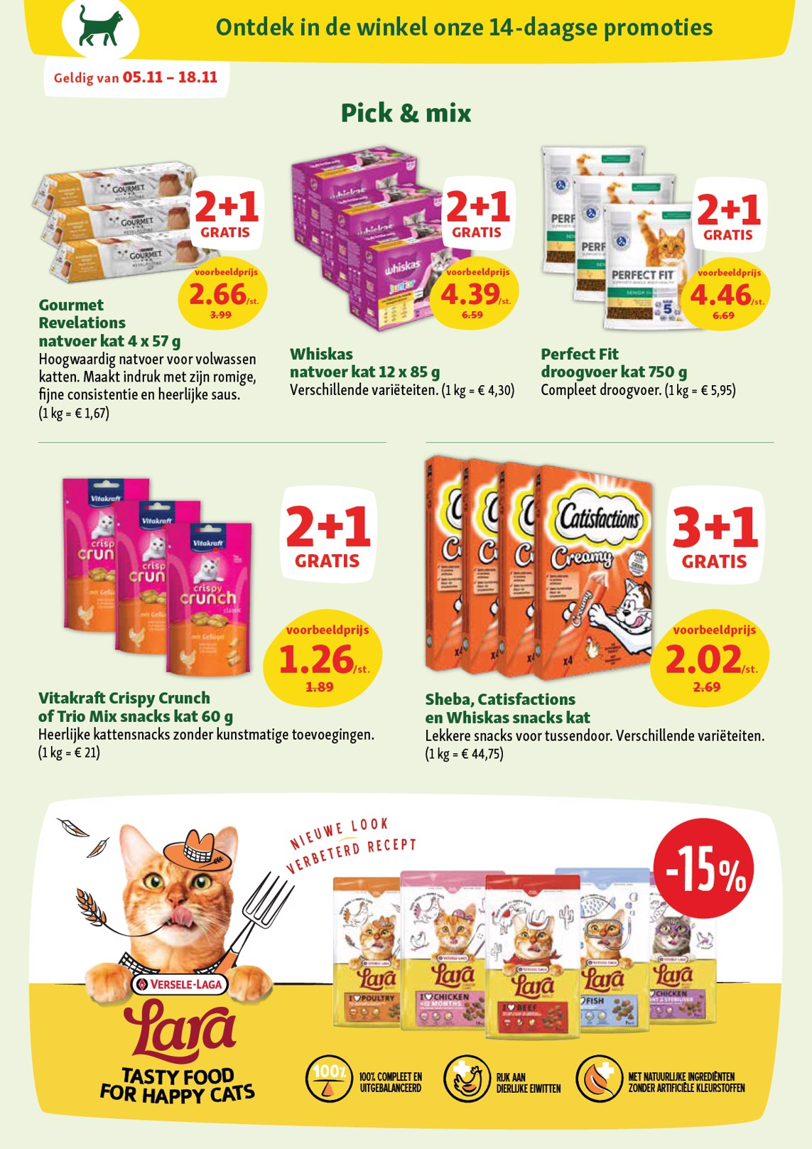 maxizoo - De Maxizoo folder geldig vanaf 05/11 t/m 02/12 - page: 3