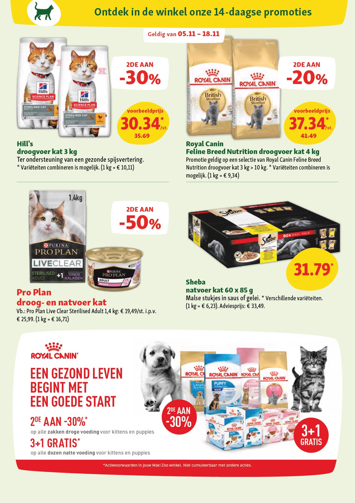 maxizoo - De Maxizoo folder geldig vanaf 05/11 t/m 02/12 - page: 2