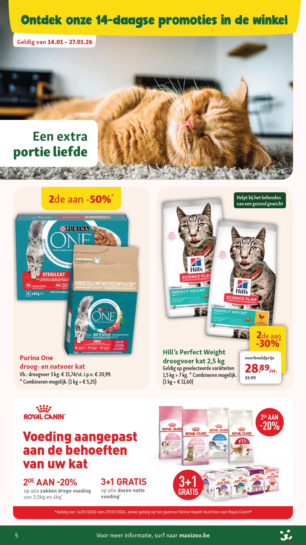 maxizoo - De Maxizoo folder geldig vanaf 07/01 t/m 03/02 - page: 5