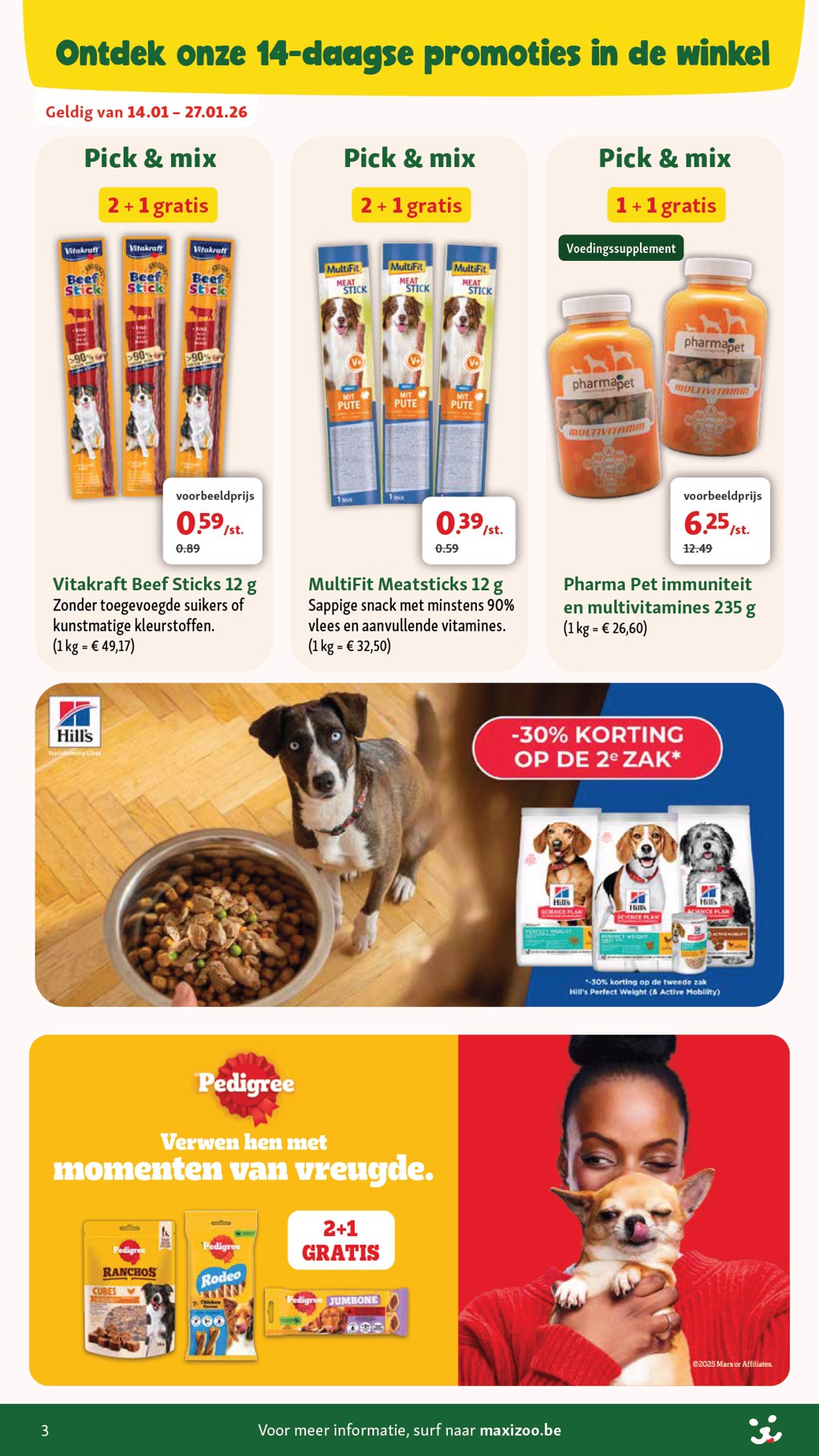 maxizoo - De Maxizoo folder geldig vanaf 07/01 t/m 03/02 - page: 3