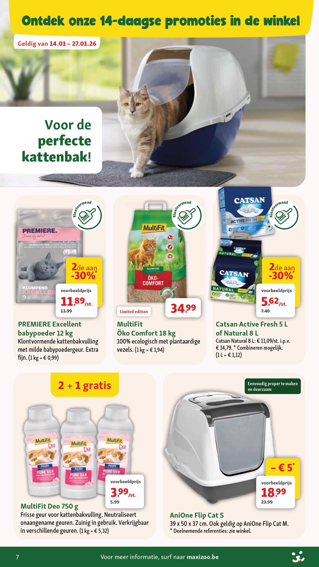 maxizoo - De Maxizoo folder geldig vanaf 07/01 t/m 03/02 - page: 7