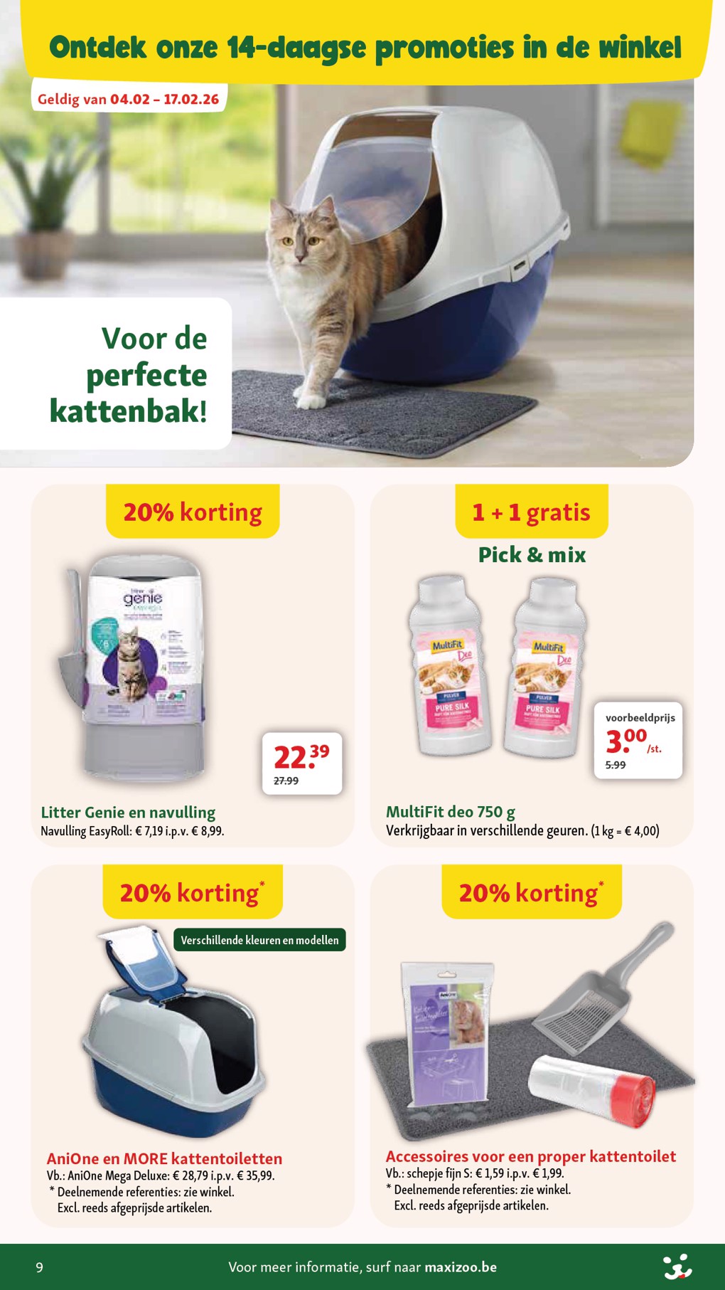 maxizoo - De Maxizoo folder geldig vanaf 04/02/2026 t/m 03/03/2026 - page: 9