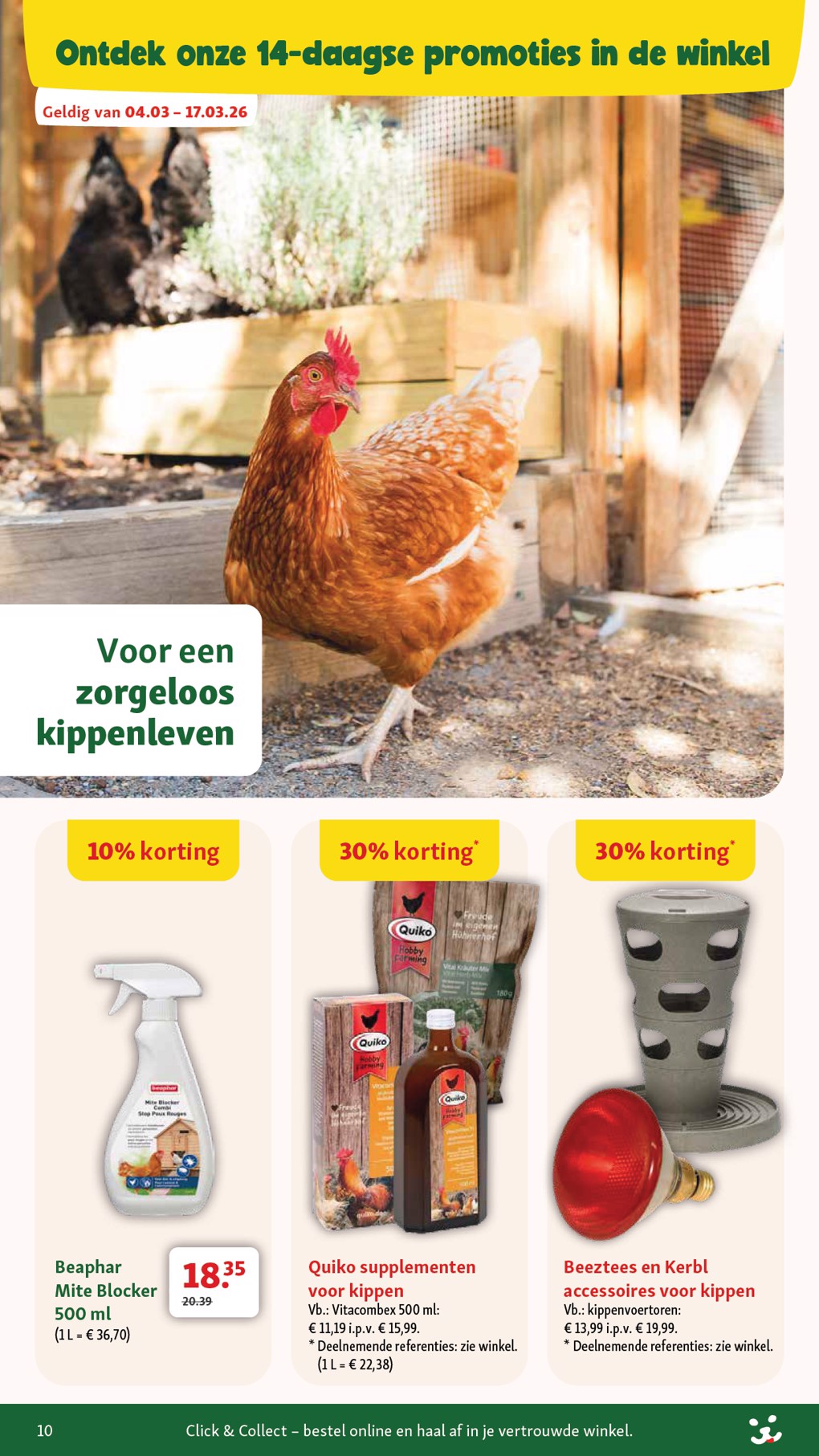 maxizoo - De Maxizoo folder geldig vanaf 04/03/2026 t/m 31/03/2026 - page: 10