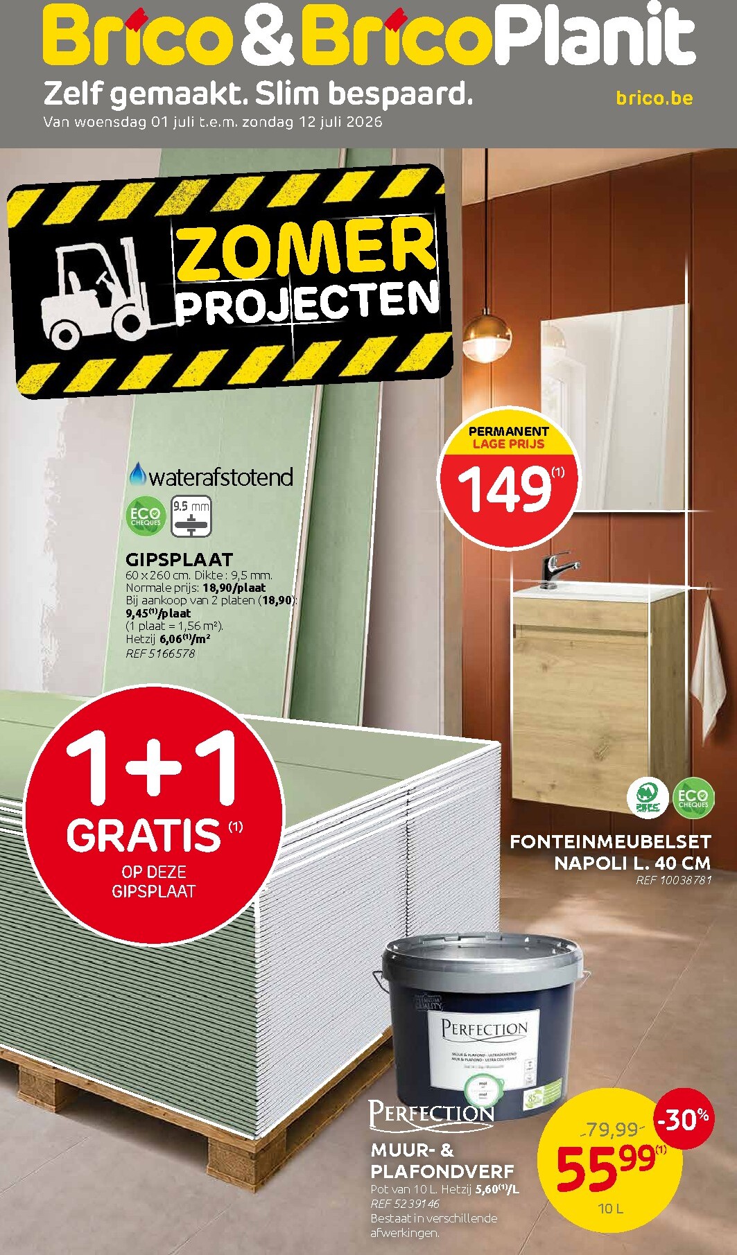 brico - Huidige Brico folder geldig van woensdag 01/07/2026 tot zondag 12/07/2026 - page: 1