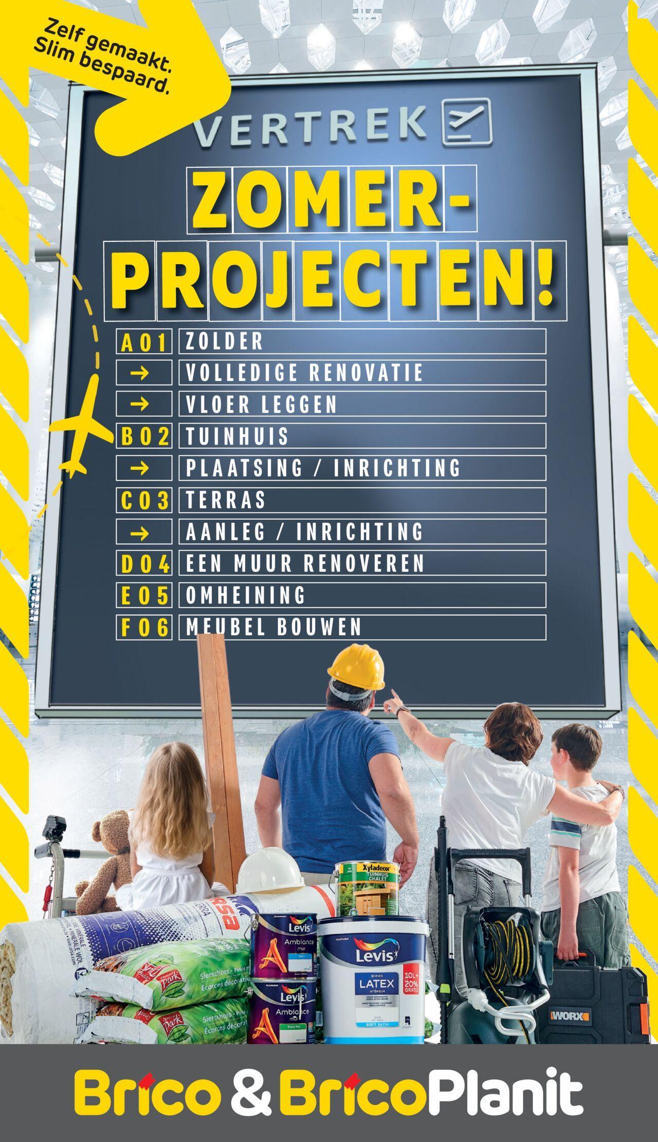 brico - Brico Zomer-Projecten vanaf donderdag 18/07/2024