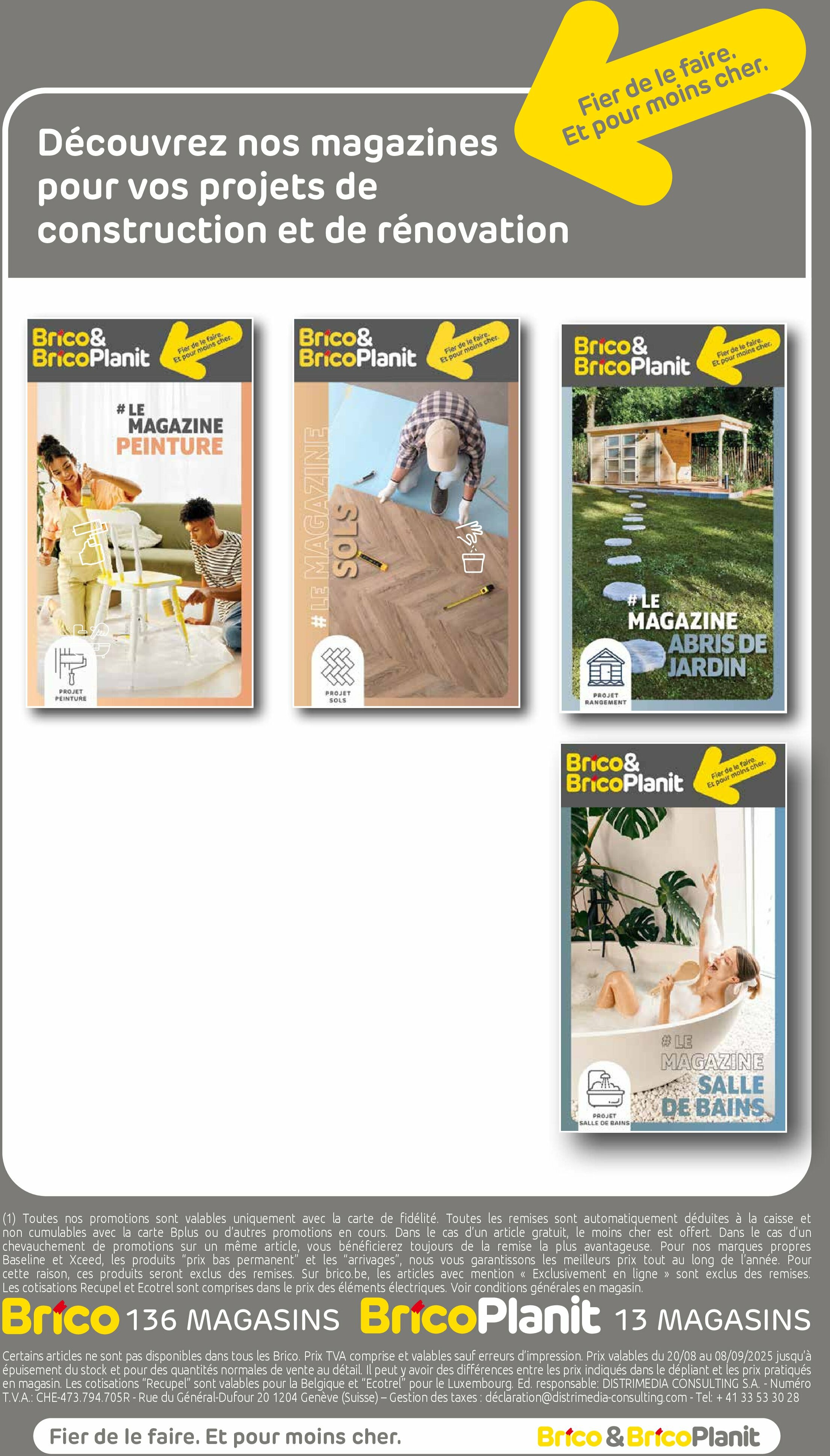 brico - Brico folder geldig vanaf 20/08 - 08/09 - page: 59 brico - Brico folder geldig vanaf 20/08 - 08/09 - page: 59