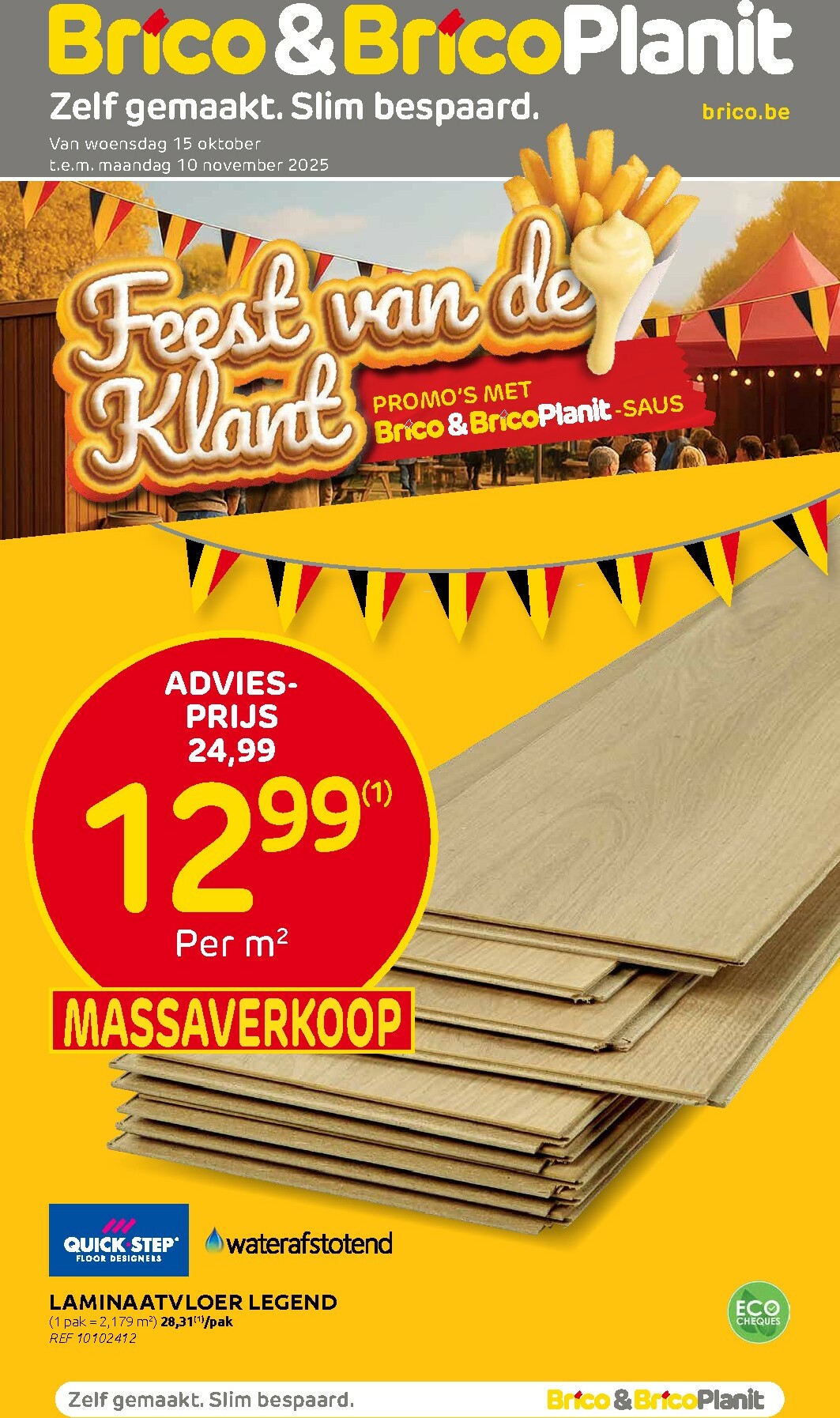 brico - Brico folder geldig vanaf 15/10 - 10/11