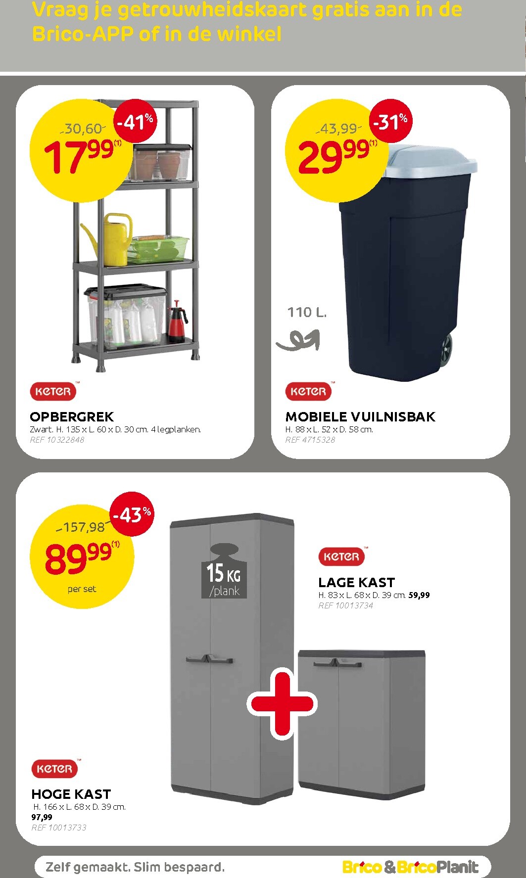 brico - De Brico folder geldig vanaf 01/04/2026 t/m 19/04/2026 - page: 49