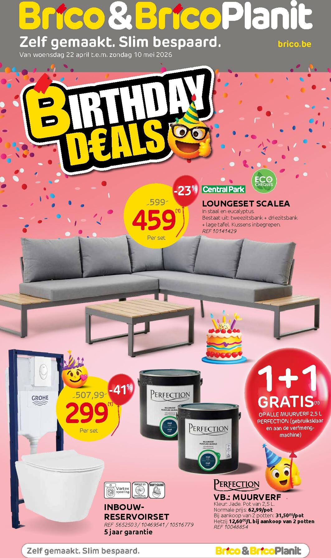 brico - Toekomstige Brico folder geldig van woensdag 22/04/2026 tot zondag 10/05/2026 - page: 1