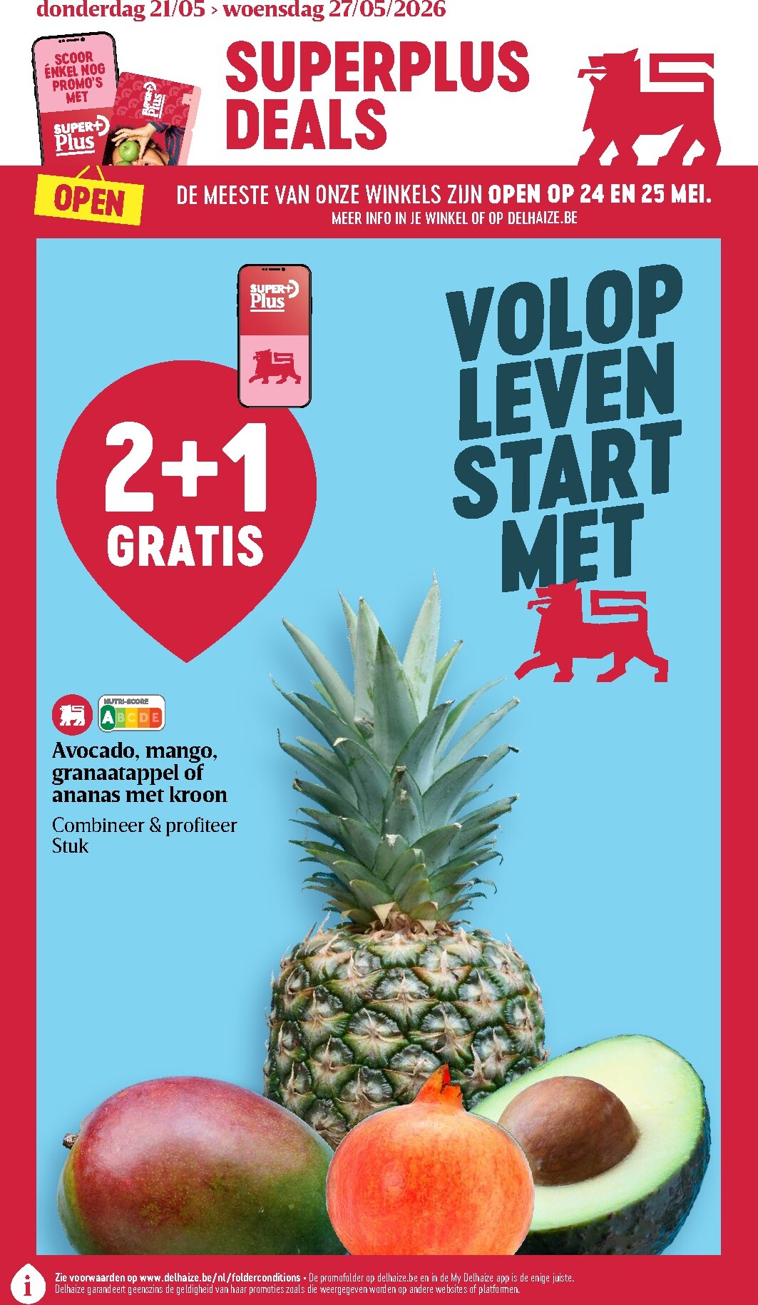 delhaize - Toekomstige Delhaize folder geldig van donderdag 21/05/2026 tot woensdag 27/05/2026