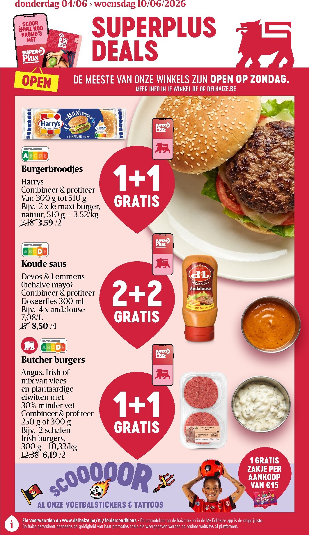 delhaize - Toekomstige Delhaize folder geldig van donderdag 04/06/2026 tot woensdag 10/06/2026 - page: 1