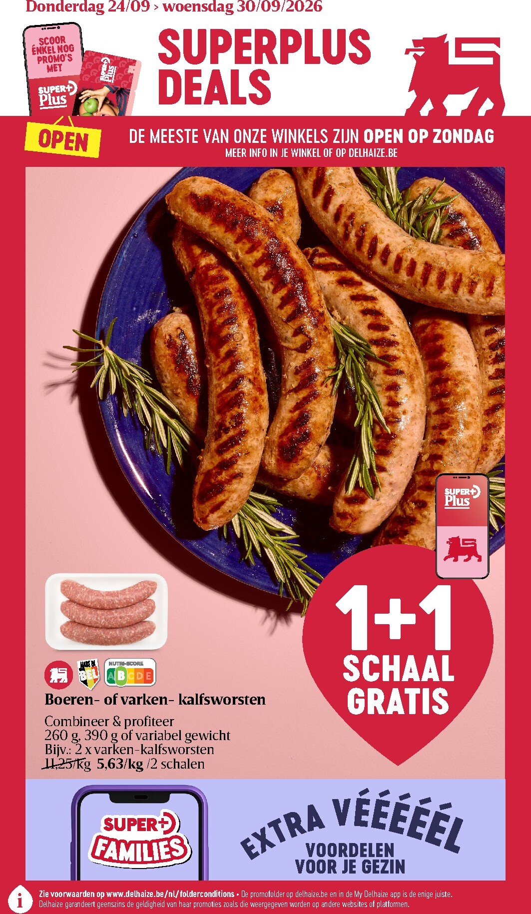 delhaize - Toekomstige Delhaize folder geldig van donderdag 24/09/2026 tot woensdag 30/09/2026 - page: 1