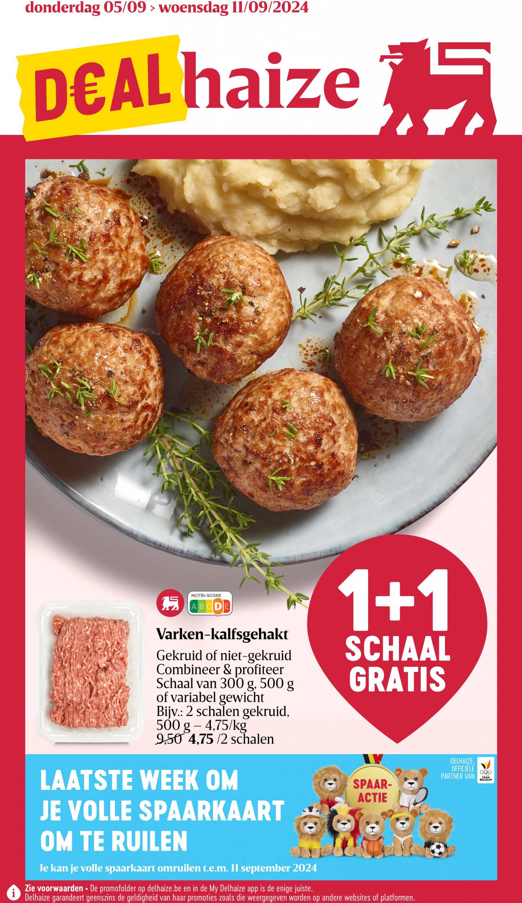 delhaize - Delhaize folder huidig 05.09. - 11.09.