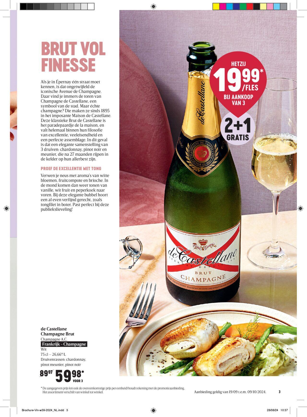 delhaize - Delhaize Wijn en bier brochure 19/09/2024 t/m 09/10/2024 - page: 3