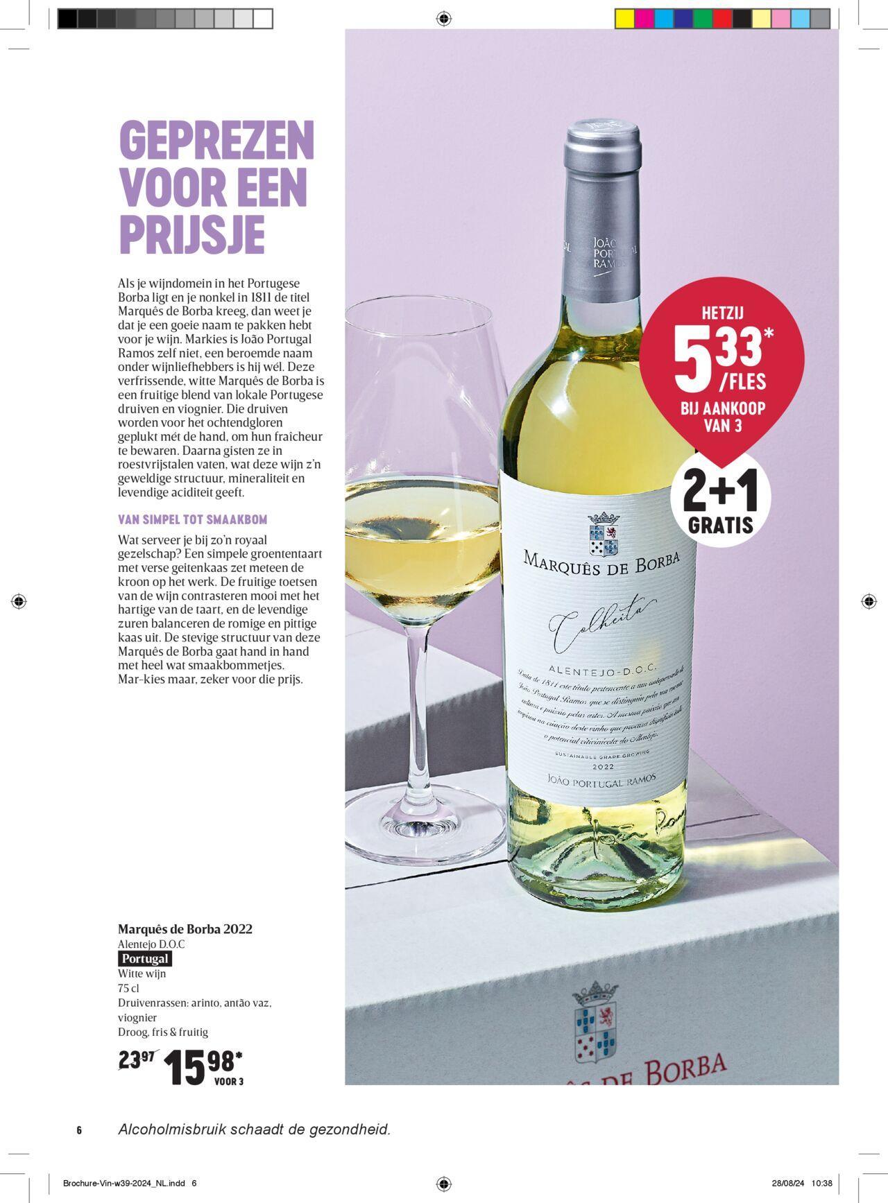 delhaize - Delhaize Wijn en bier brochure 19/09/2024 t/m 09/10/2024 - page: 6