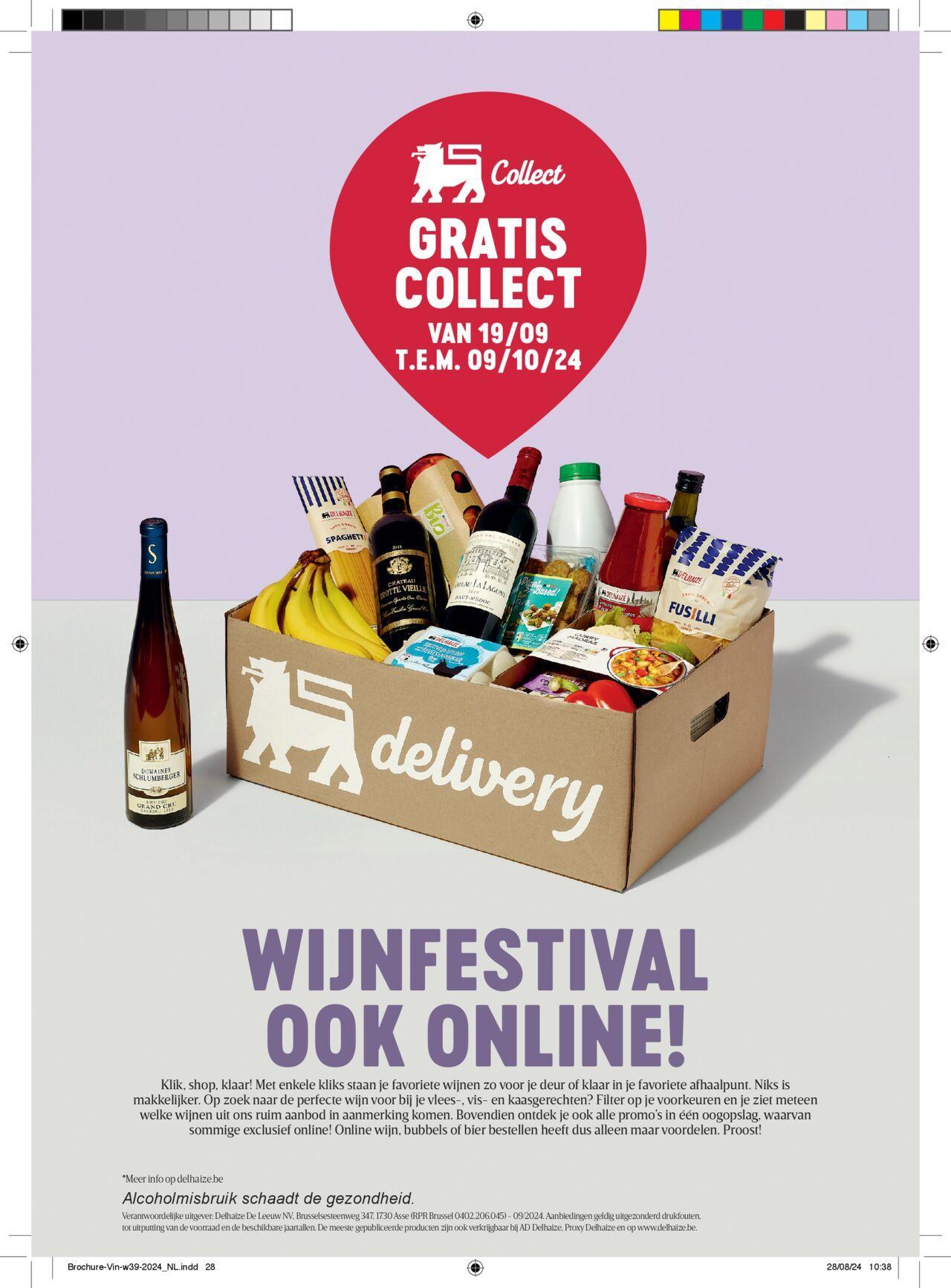 delhaize - Delhaize Wijn en bier brochure 19/09/2024 t/m 09/10/2024 - page: 28