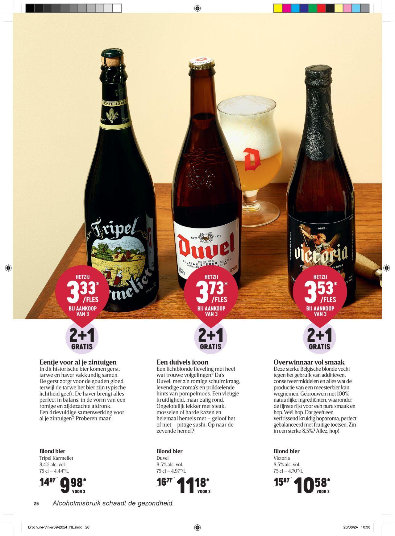 delhaize - Delhaize Wijn en bier brochure 19/09/2024 t/m 09/10/2024 - page: 26