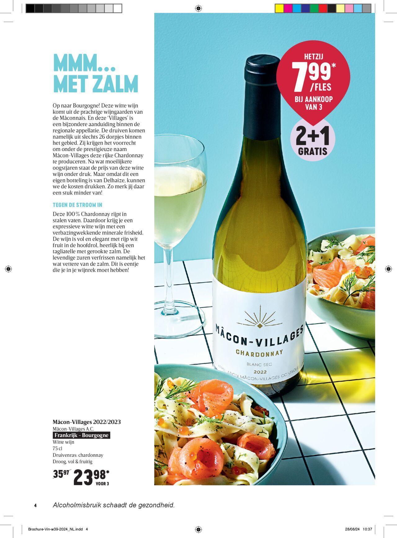 delhaize - Delhaize Wijn en bier brochure 19/09/2024 t/m 09/10/2024 - page: 4