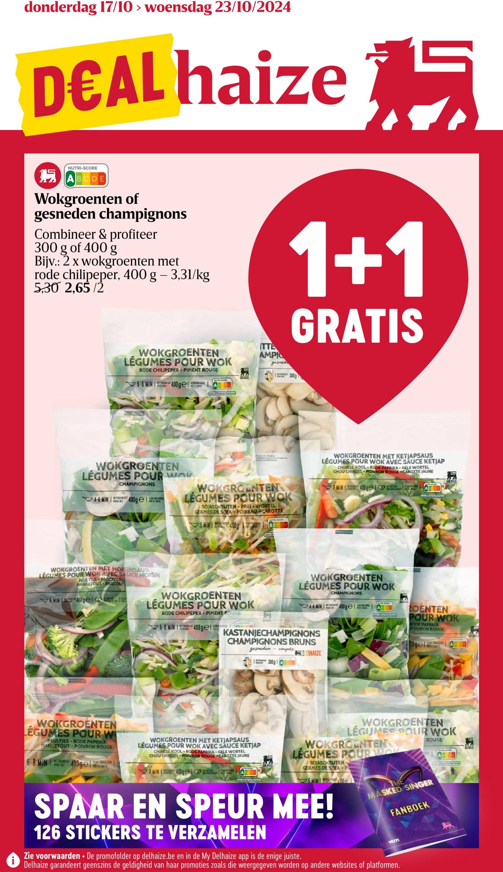 delhaize - Delhaize folder geldig vanaf 17.10. - 23.10. - page: 1