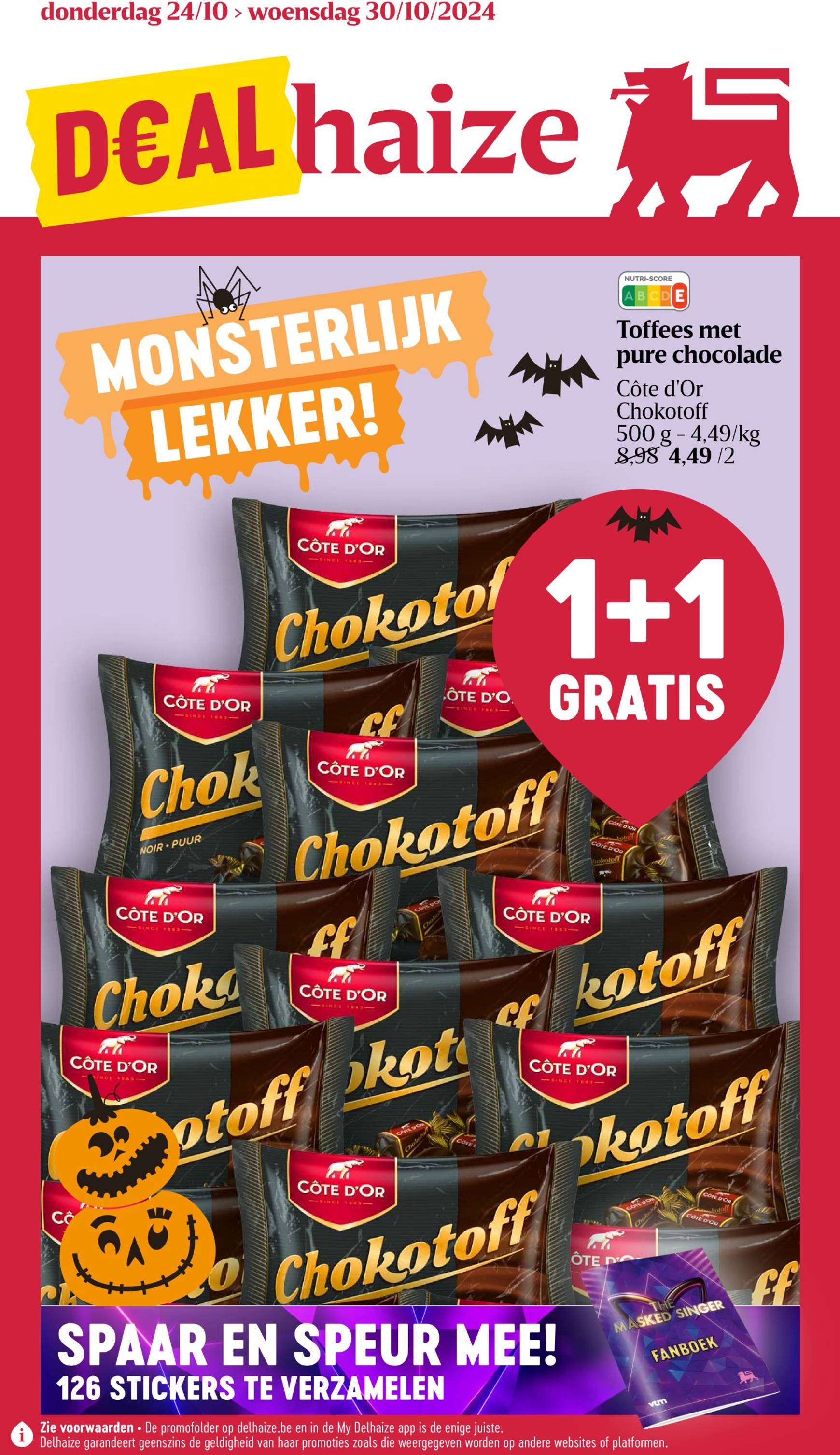 delhaize - Delhaize folder geldig vanaf 24.10. - 30.10. - page: 1