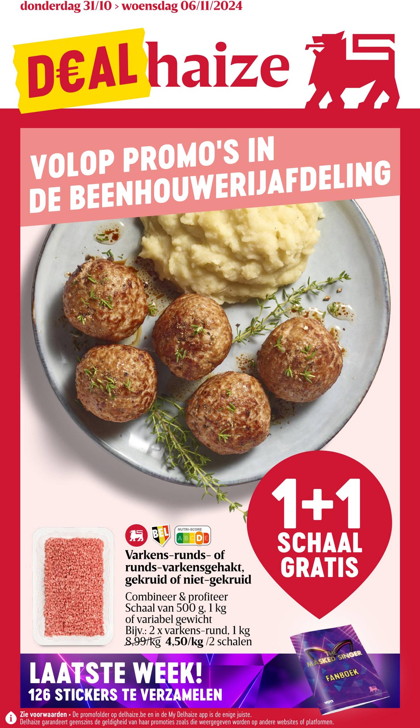 delhaize - Delhaize folder geldig vanaf 31.10. - 06.11.