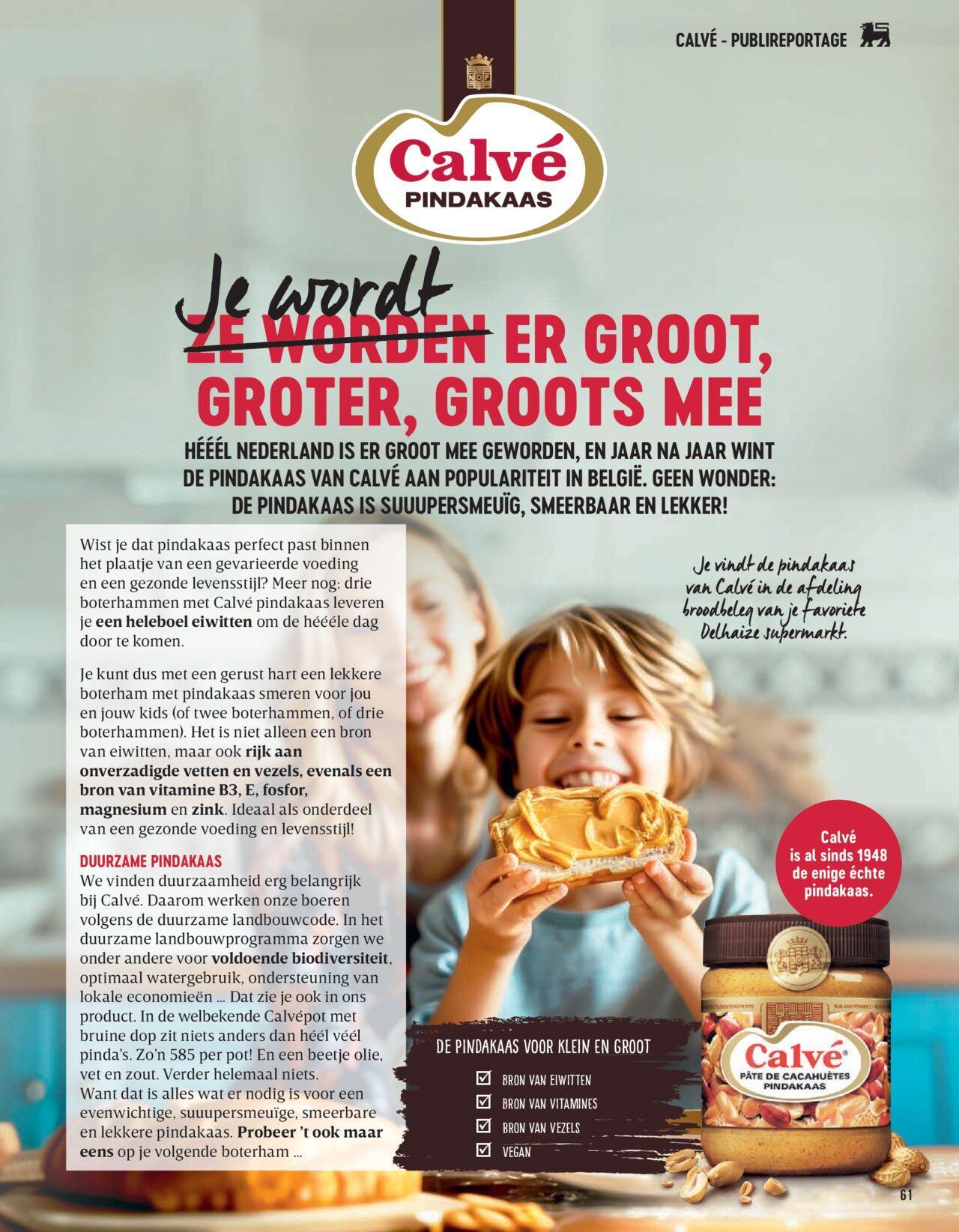 delhaize - Delhaize Magazine N°78 NL vanaf dinsdag 01/10/2024 - page: 61