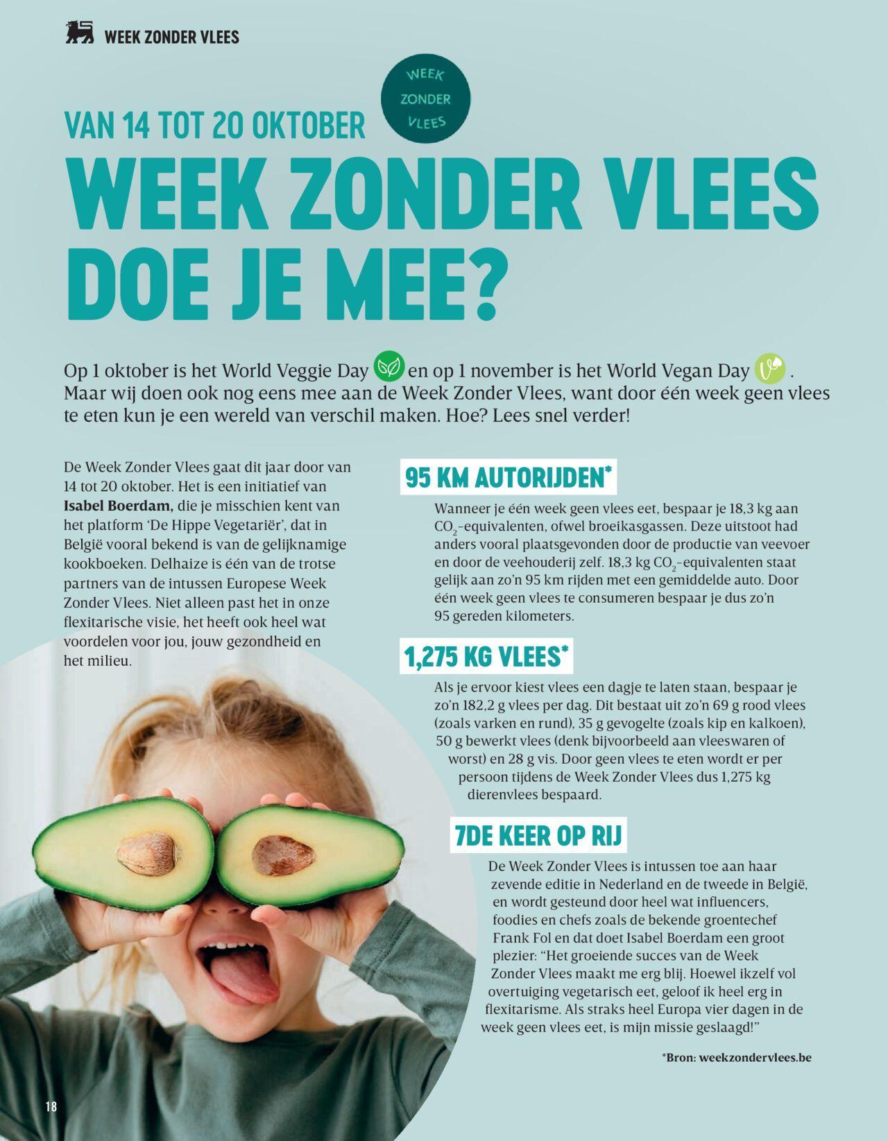 delhaize - Delhaize Magazine N°78 NL vanaf dinsdag 01/10/2024 - page: 18