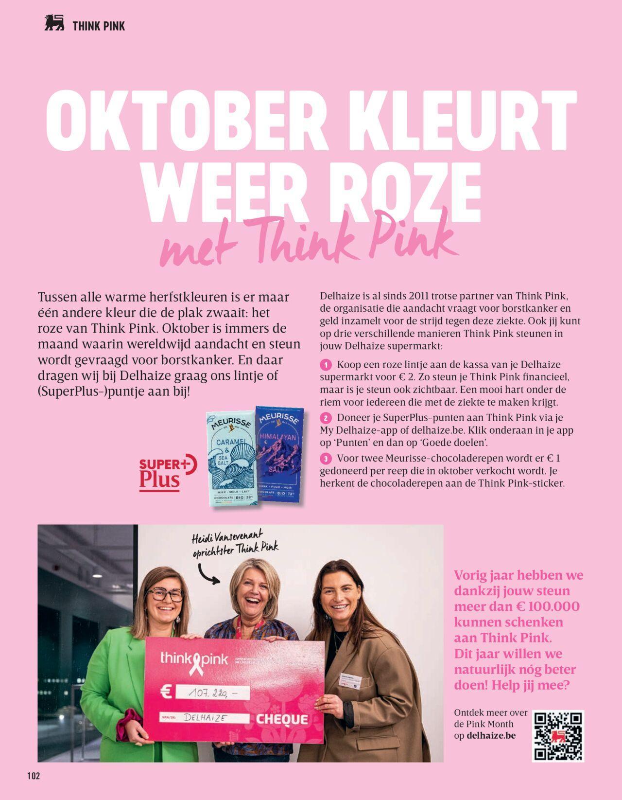 delhaize - Delhaize Magazine N°78 NL vanaf dinsdag 01/10/2024 - page: 102