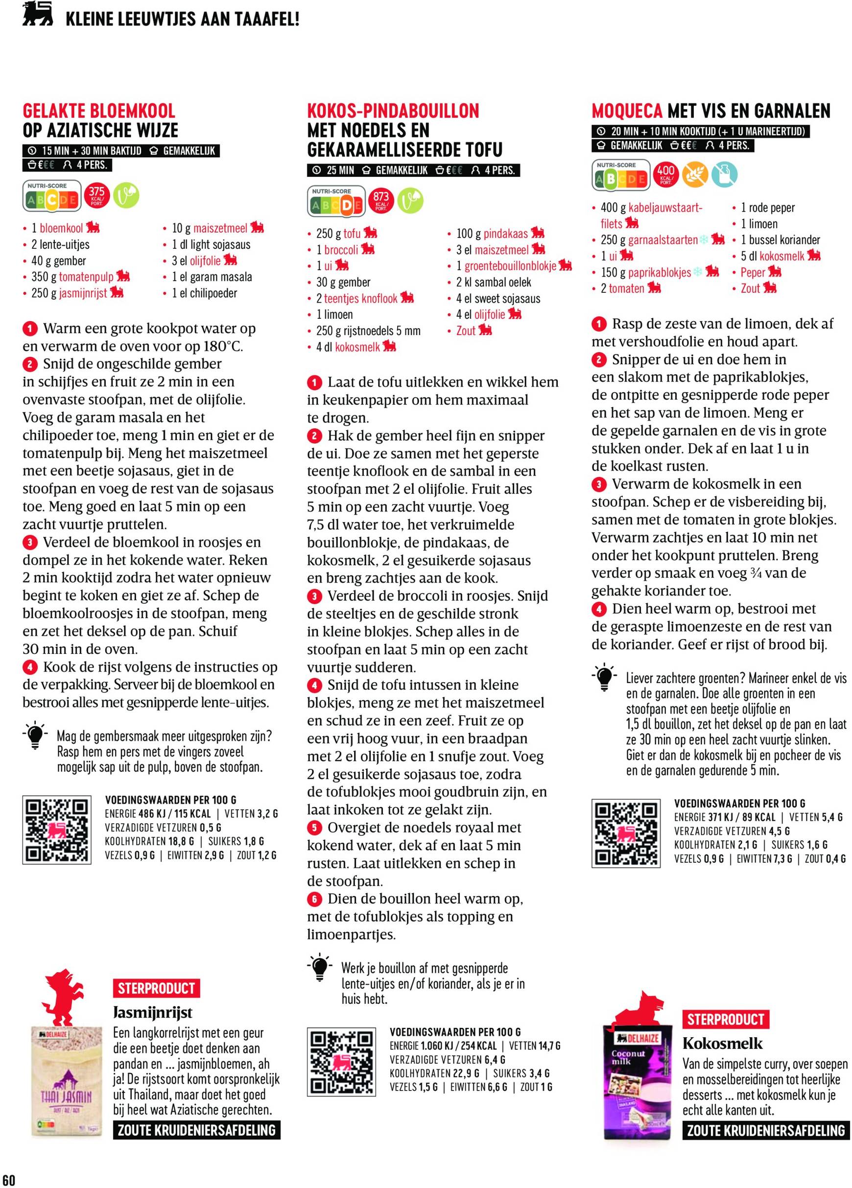 delhaize - Delhaize - Comfort Food folder geldig vanaf 01/12 - 31/12 - page: 60