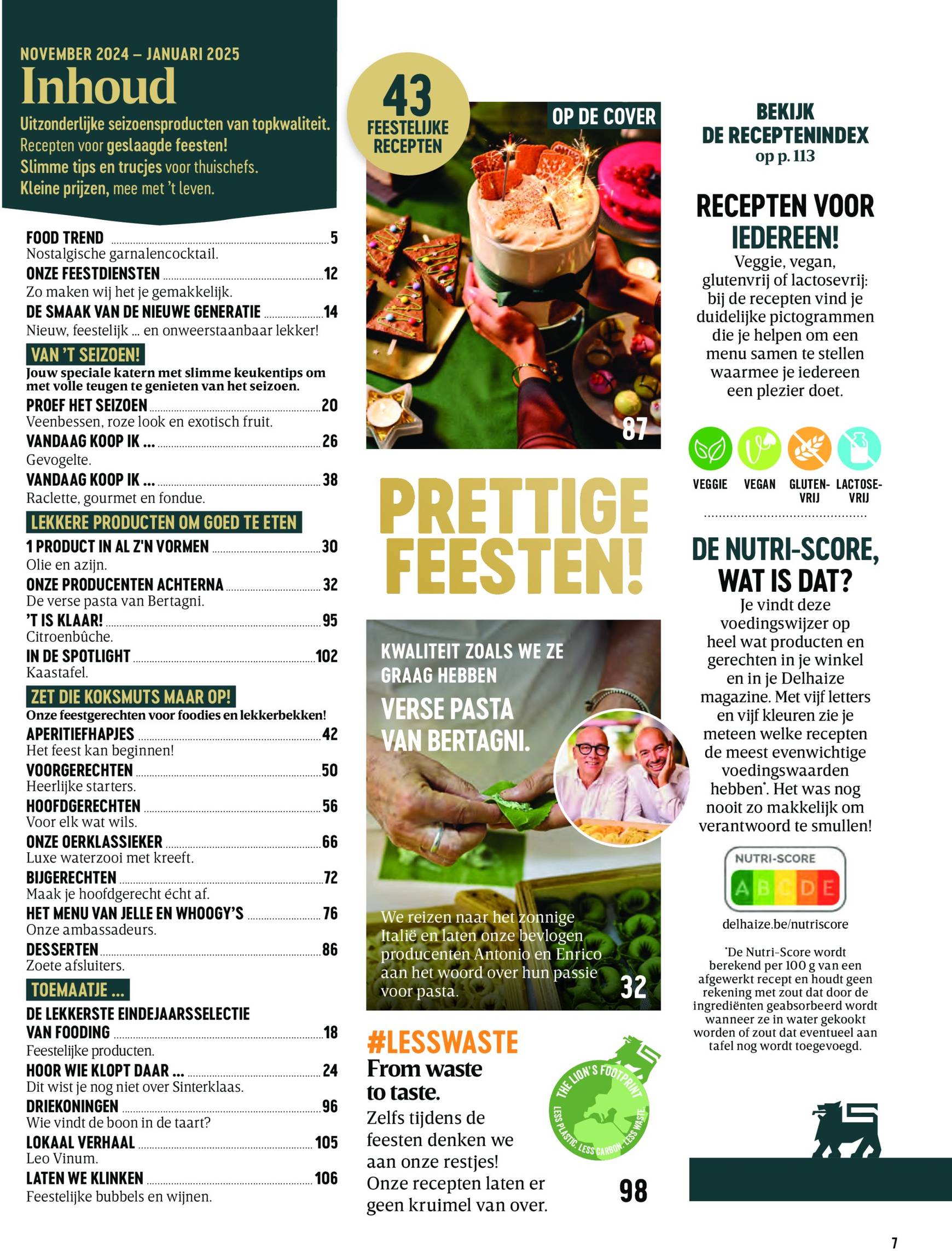 delhaize - Delhaize - Lekkere Feesten folder geldig vanaf 07/11 - 15/01 - page: 7