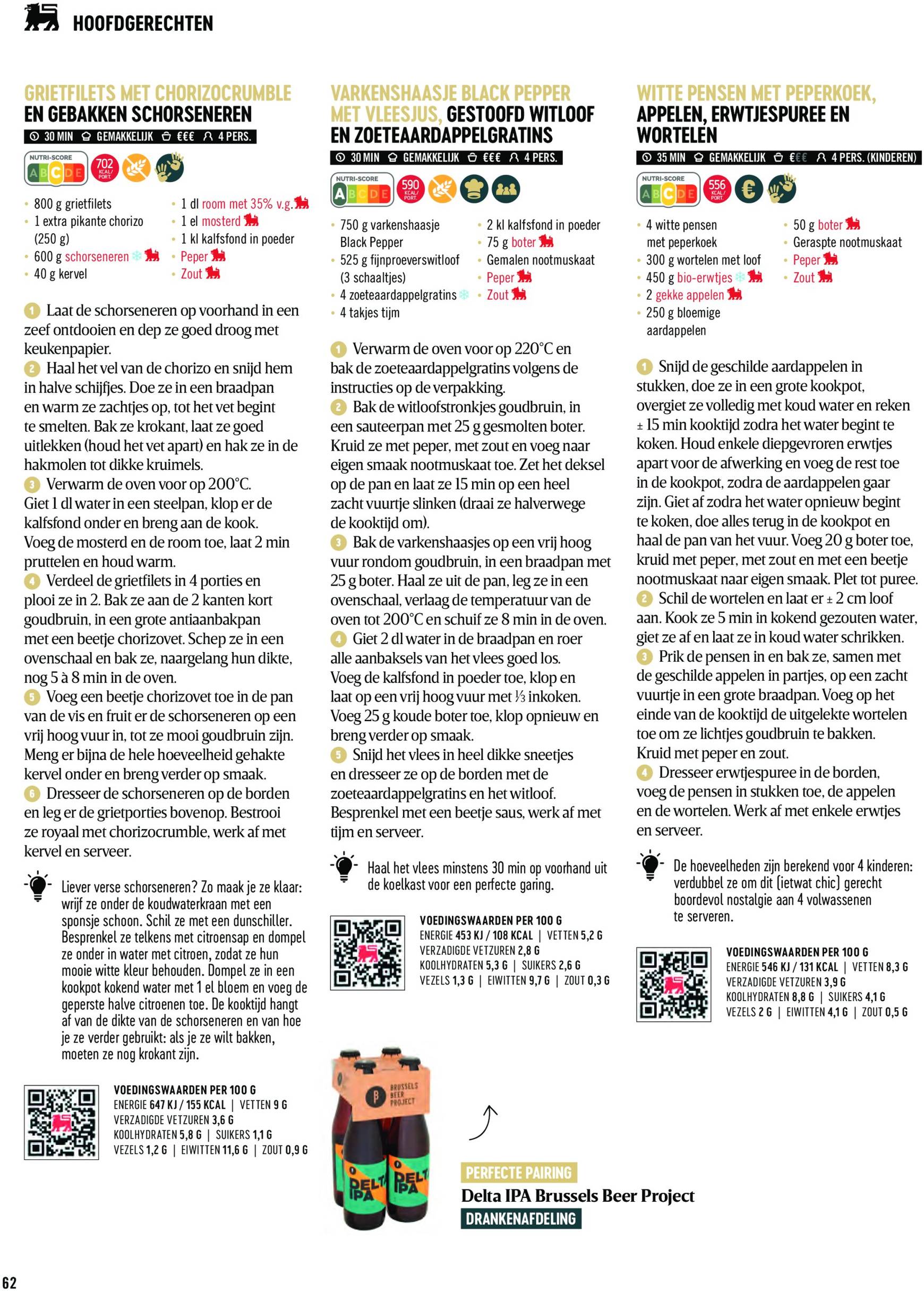 delhaize - Delhaize - Lekkere Feesten folder geldig vanaf 07/11 - 15/01 - page: 62