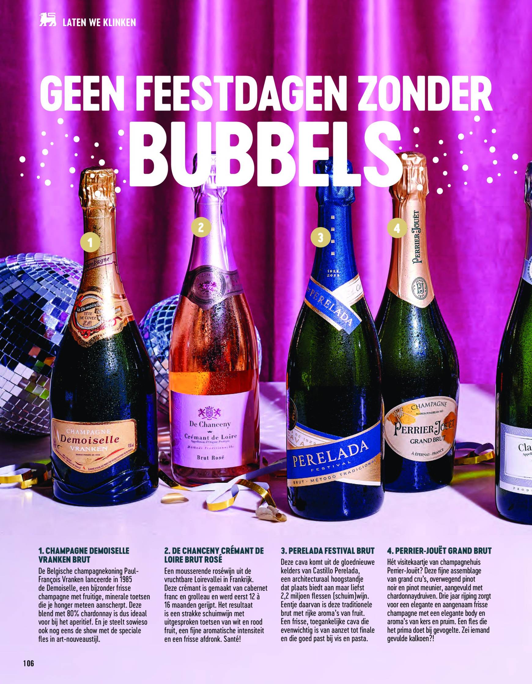 delhaize - Delhaize - Lekkere Feesten folder geldig vanaf 07/11 - 15/01 - page: 106