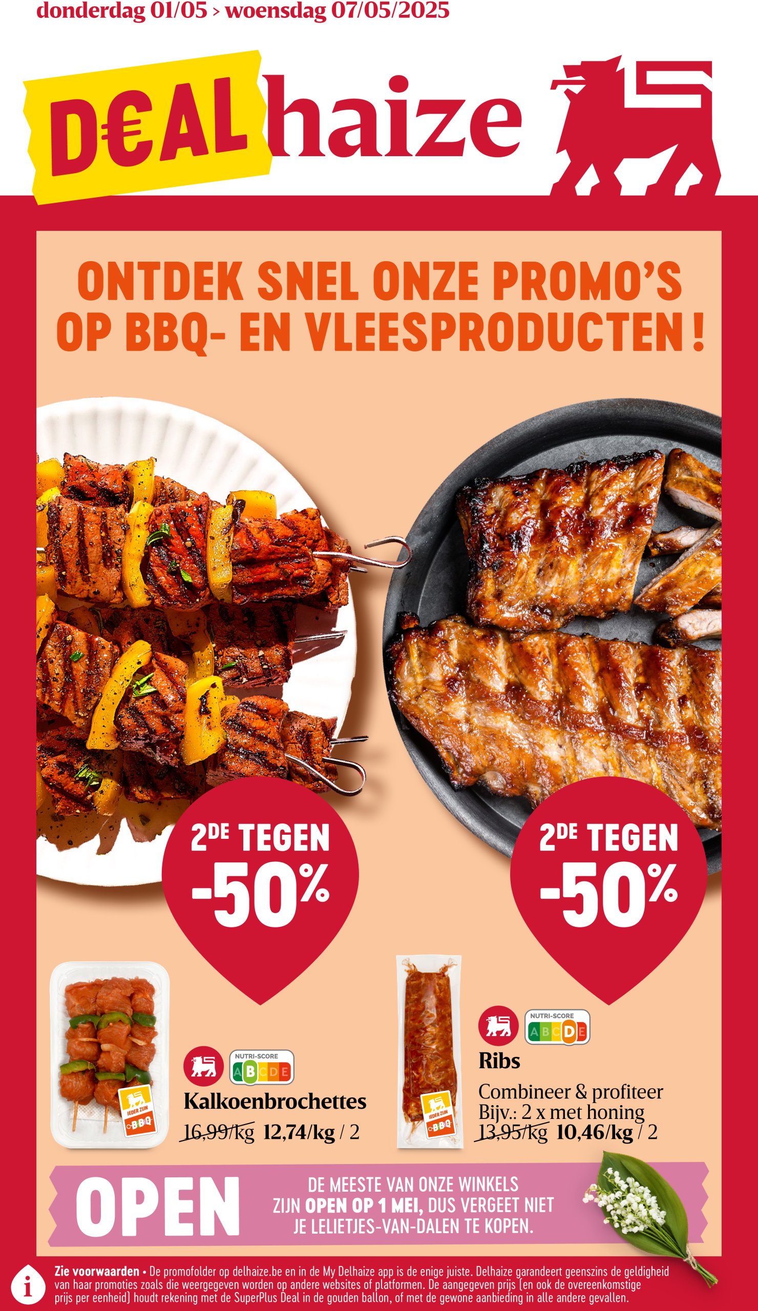 delhaize - Delhaize folder geldig vanaf 01/05 - 07/05