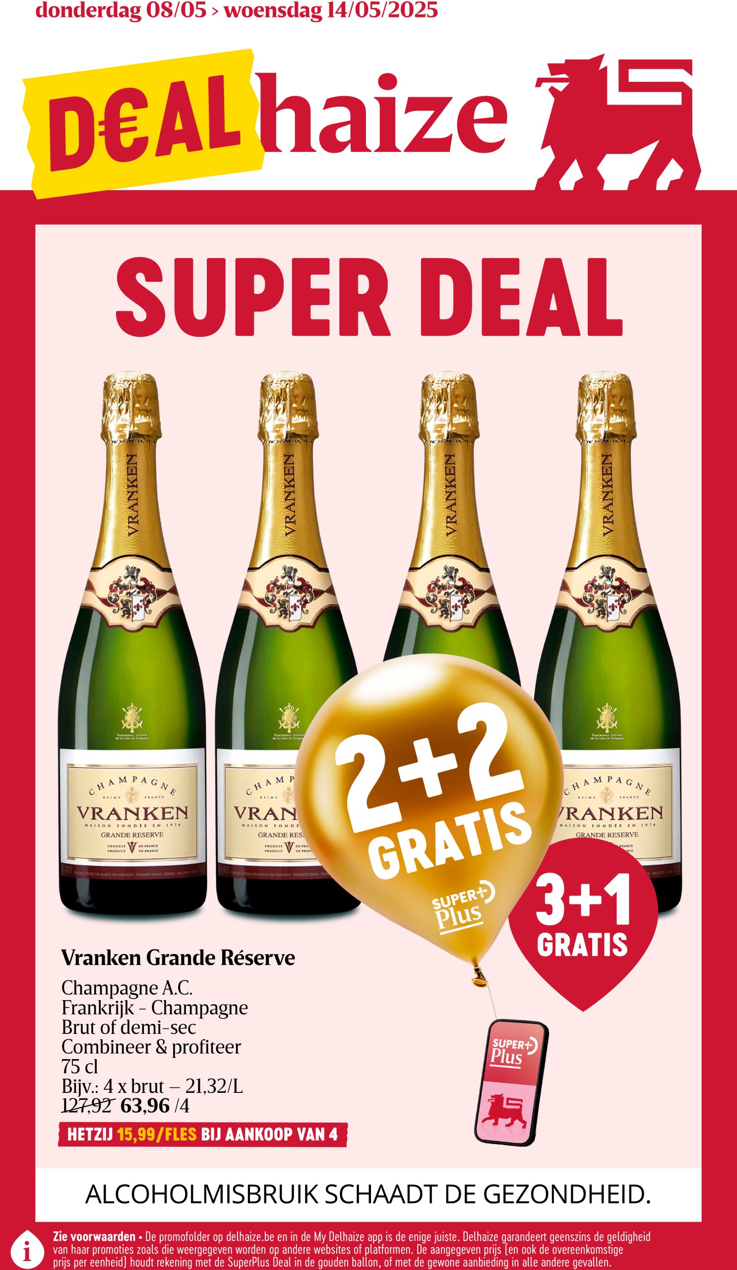delhaize - Delhaize folder geldig vanaf 08/05 - 14/05