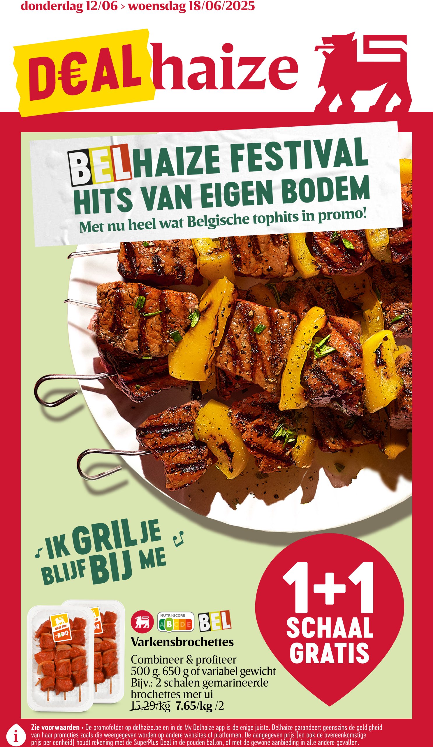 delhaize - Delhaize folder geldig vanaf 12/06 - 18/06