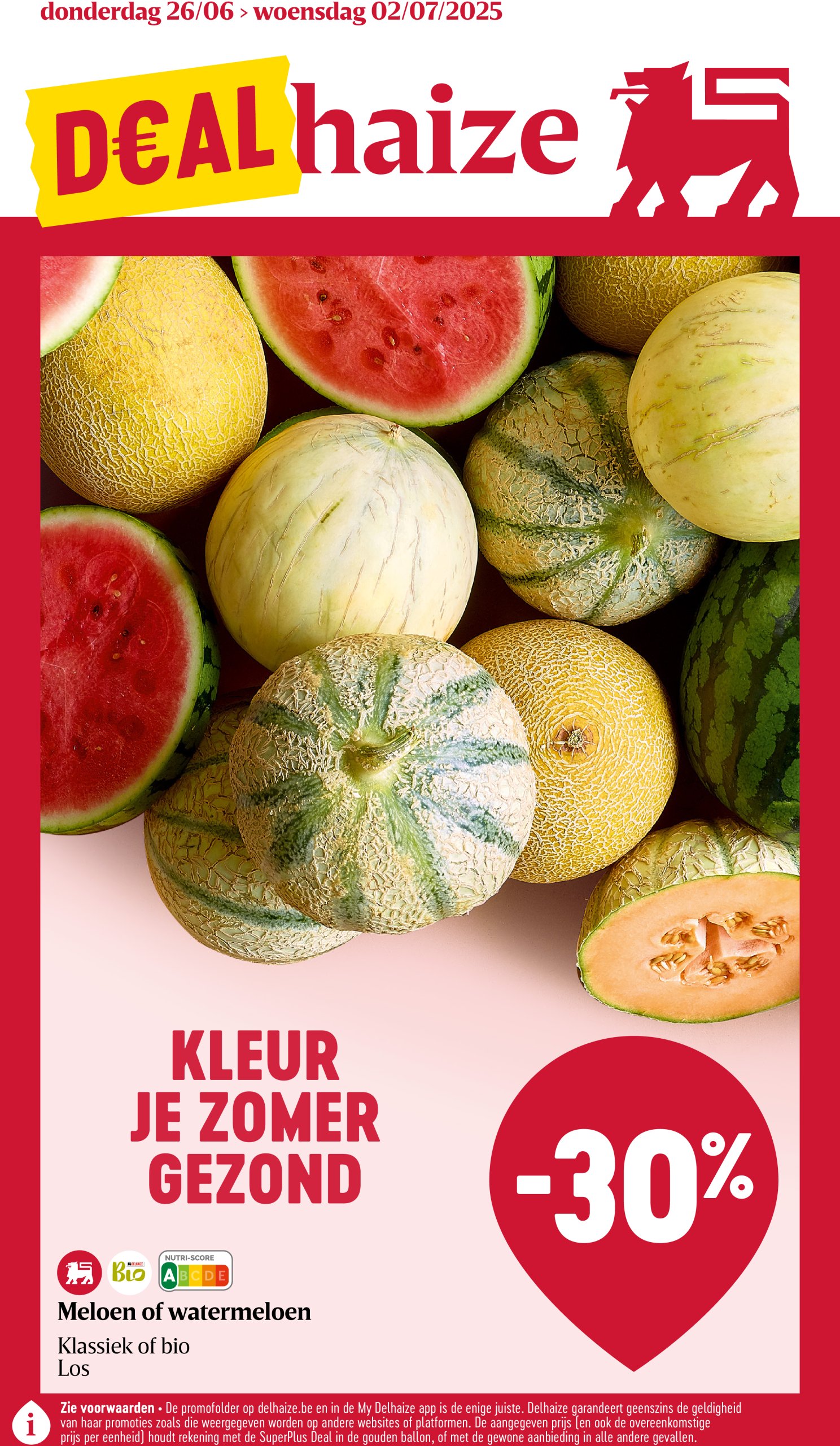 delhaize - Delhaize folder geldig vanaf 26/06 - 02/07