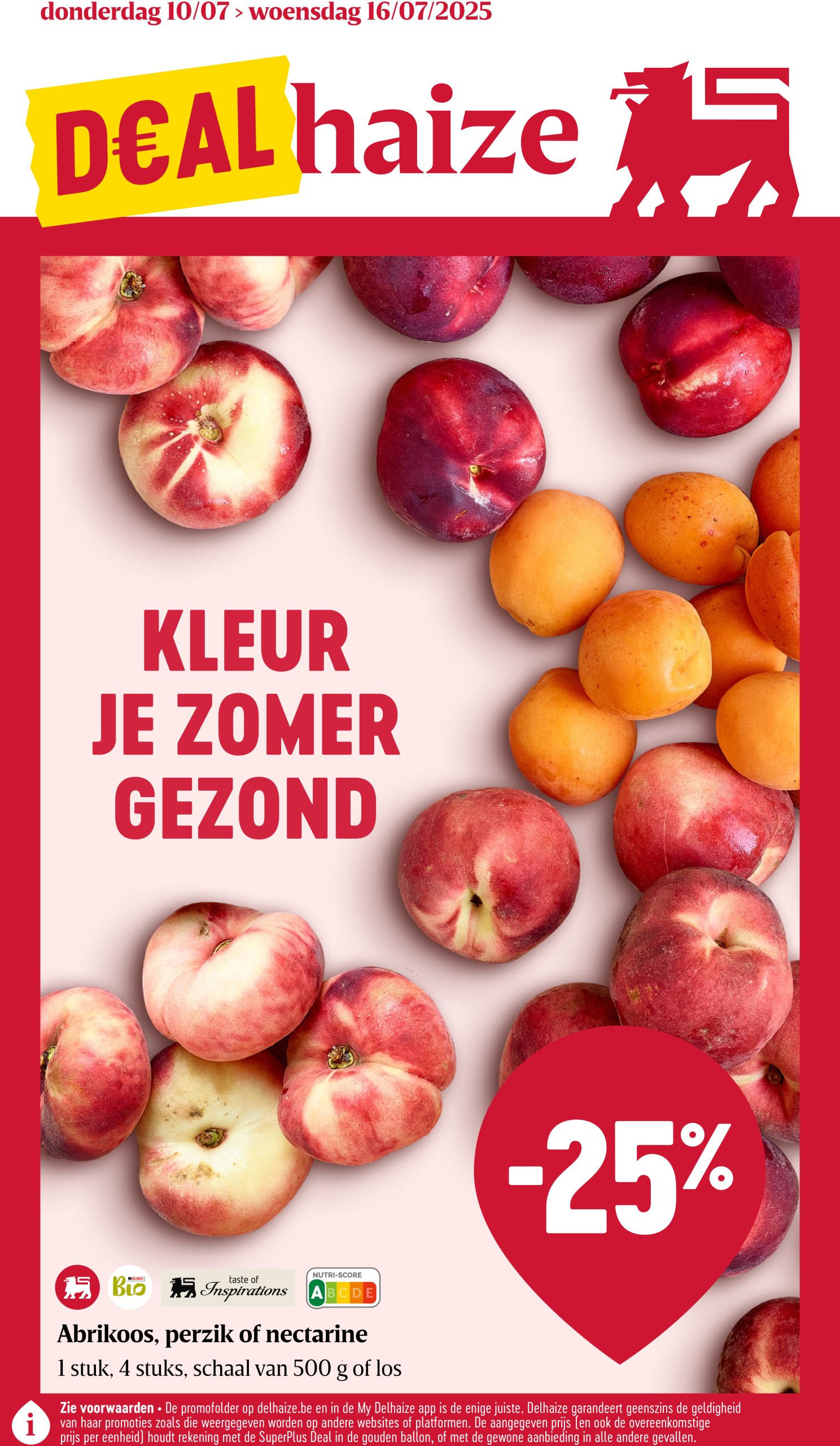delhaize - Delhaize folder geldig vanaf 10/07 - 16/07