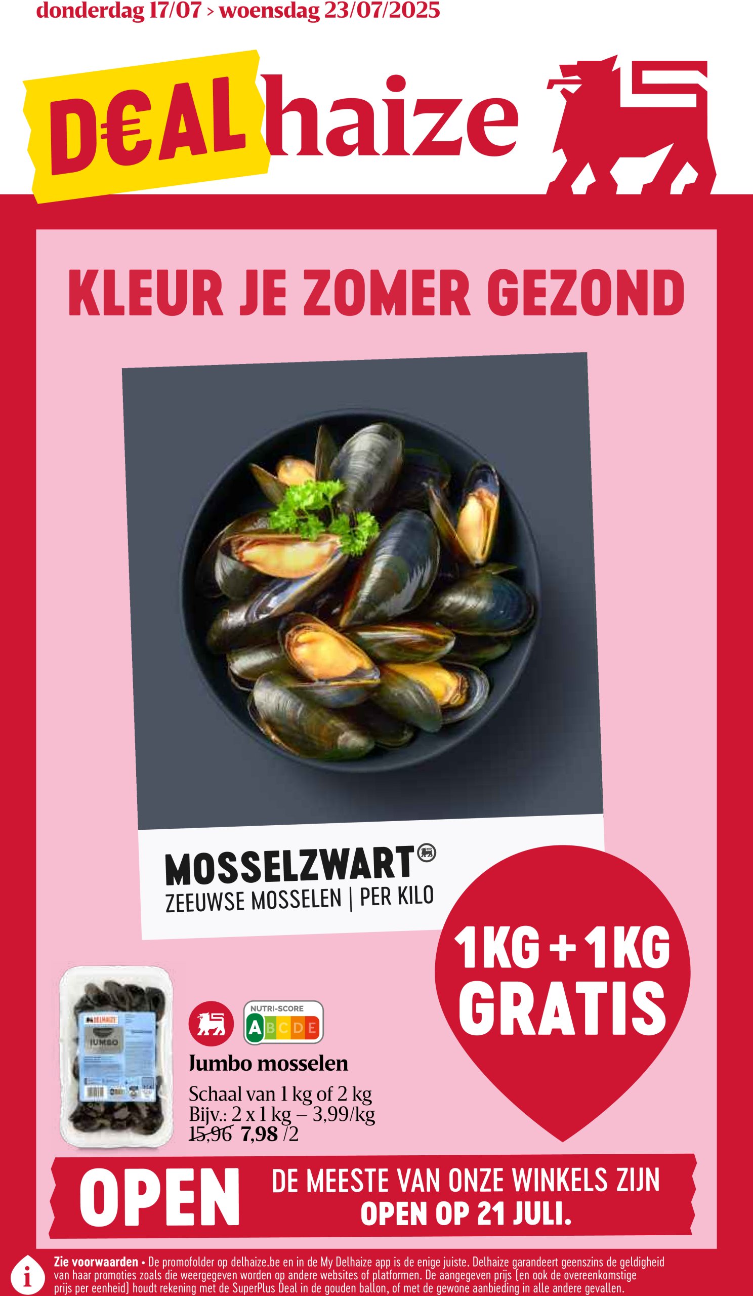delhaize - Delhaize folder geldig vanaf 17/07 - 23/07